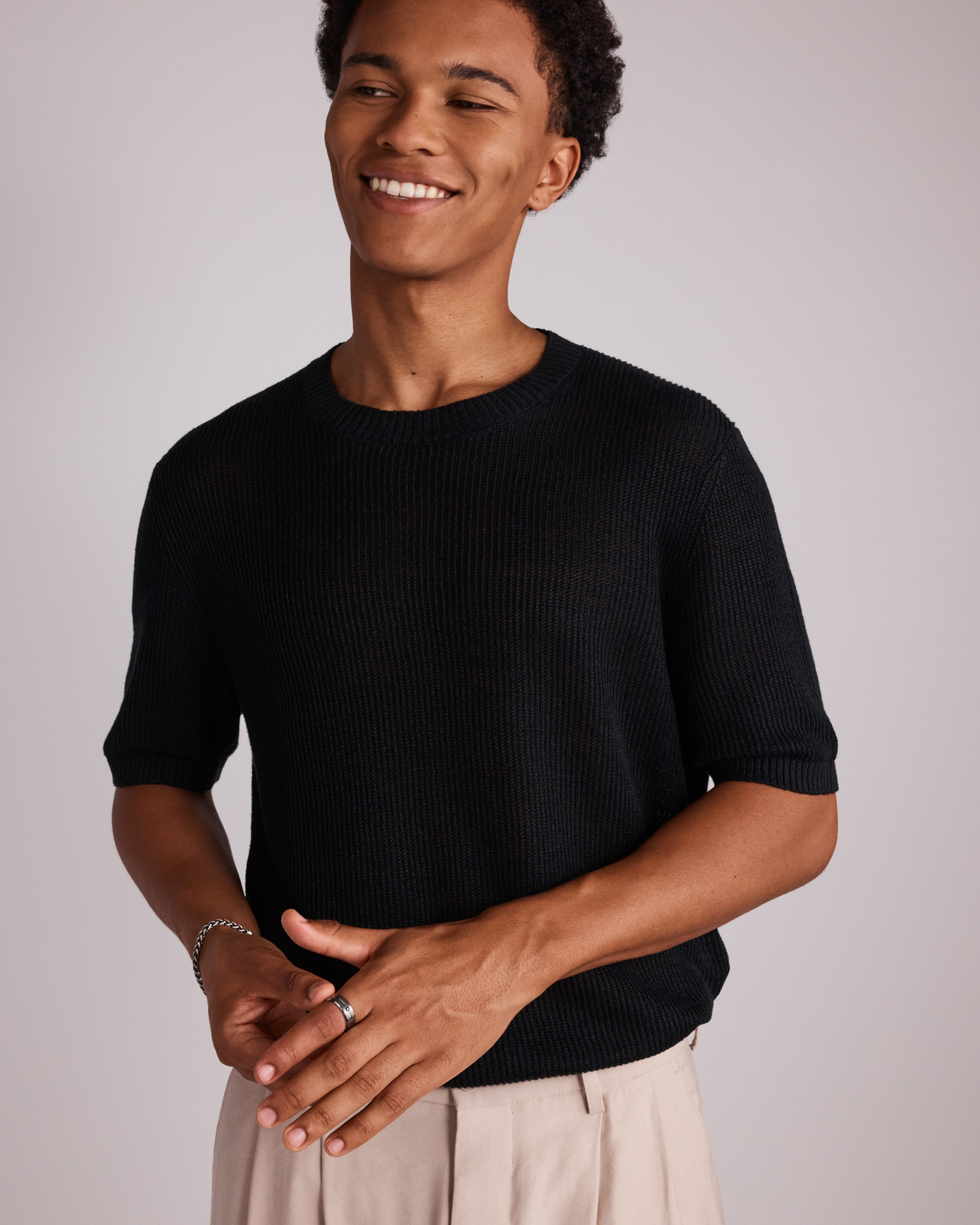 8mm Black Diamond Wedding Band Tungsten