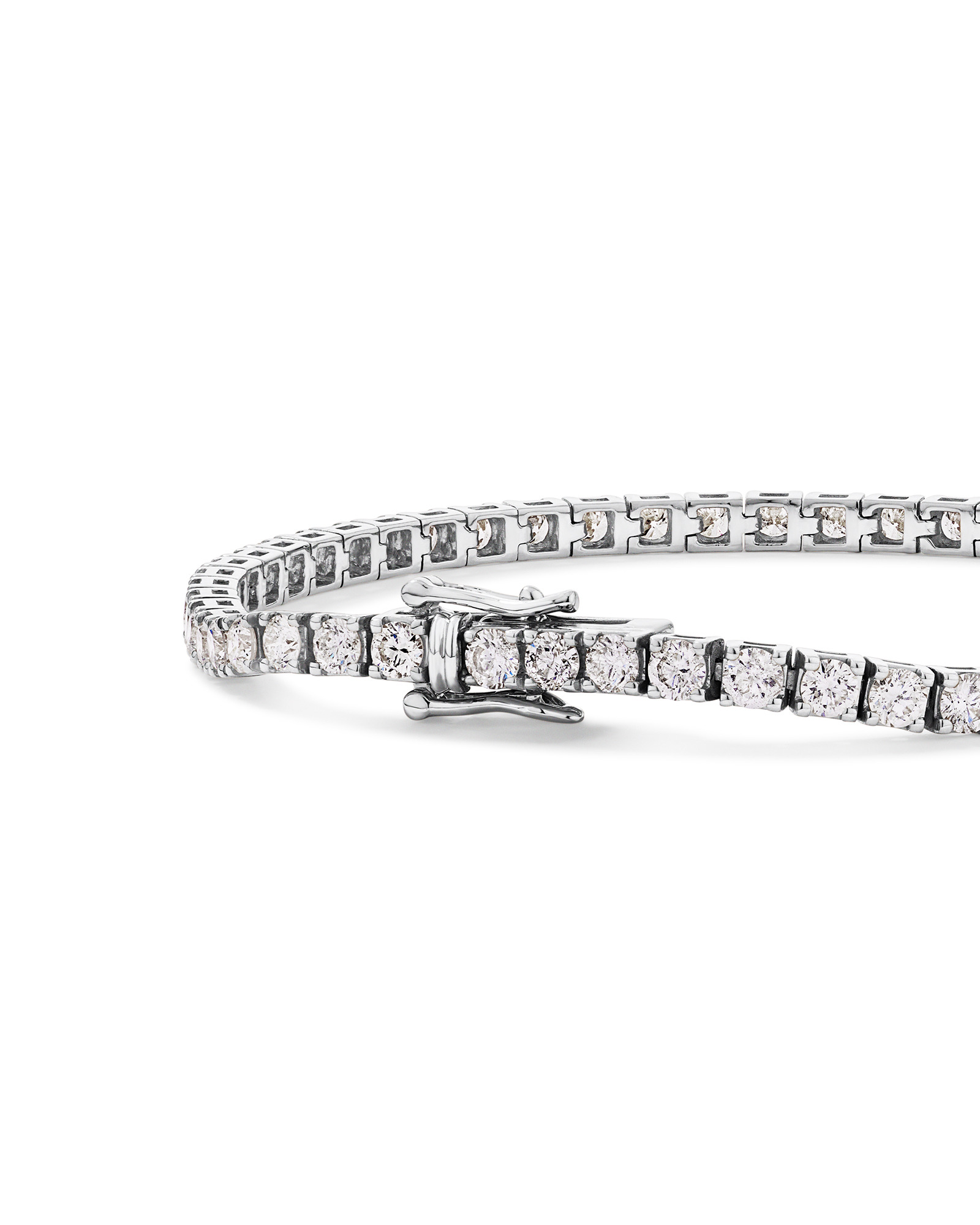 Bracelet de Tennis de 5,00 Carat TW en Diamant en Or Jaune 10kt