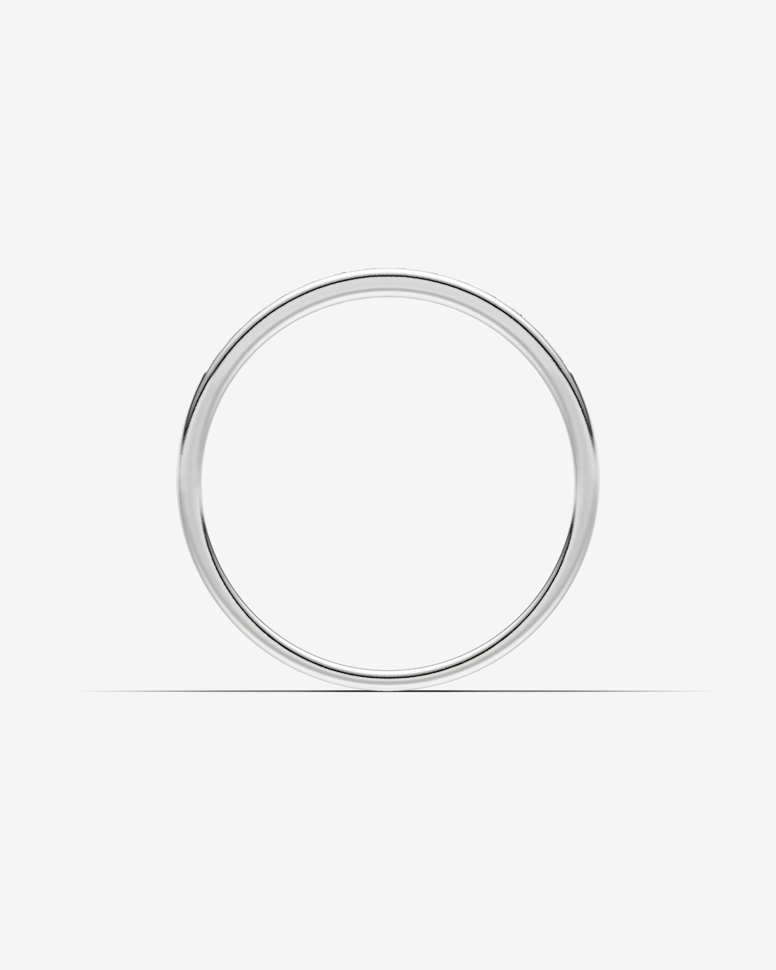 Alliance Evermore en or blanc 14 K avec diamants totalisant 0,25 ct