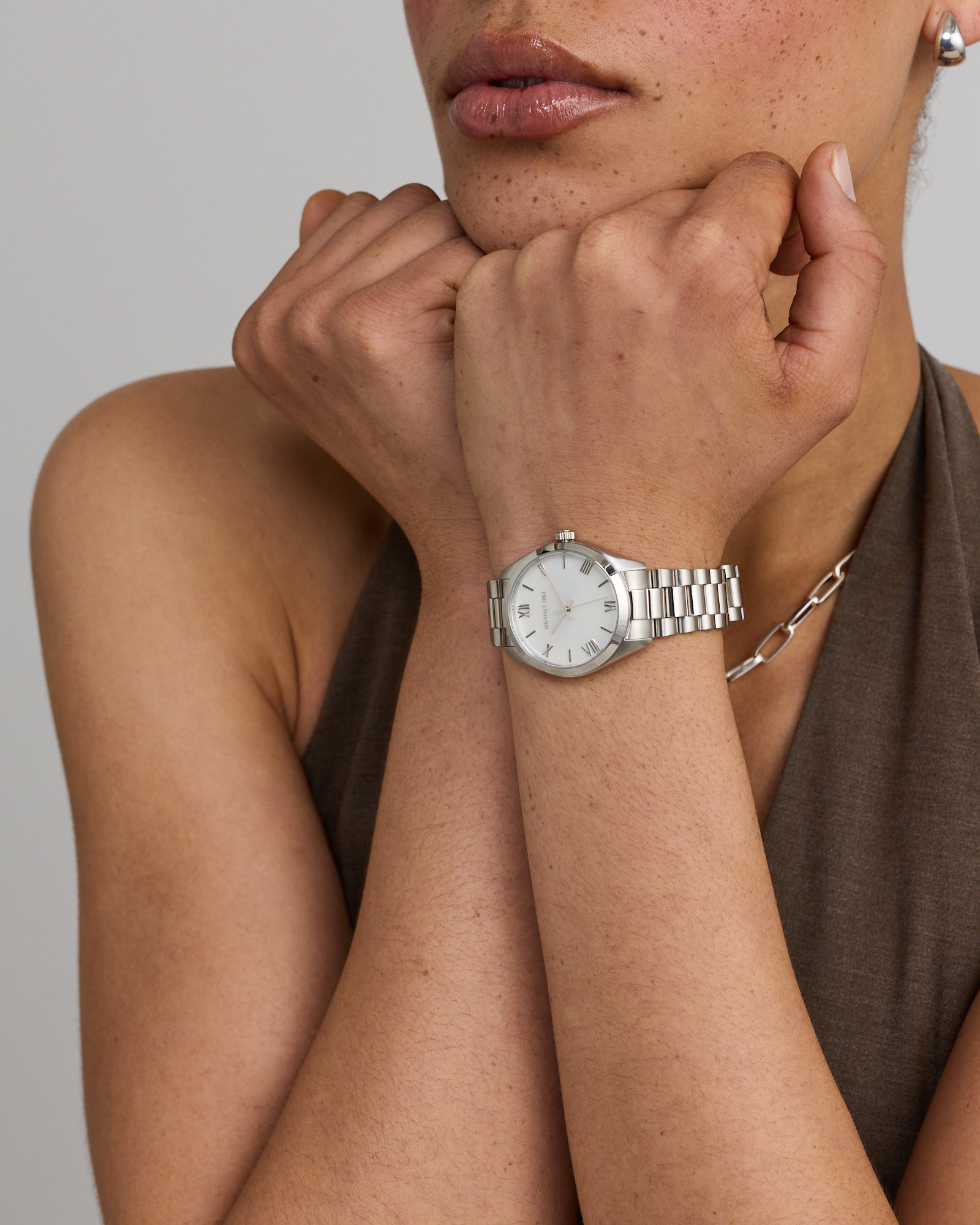 Women's 32.5mm Dress Watch in Stainless Steel