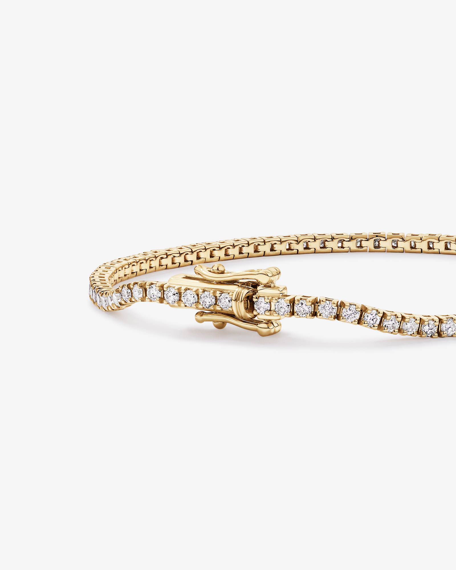 2.00 Carat TW Tennis Bracelet in 10kt Yellow Gold