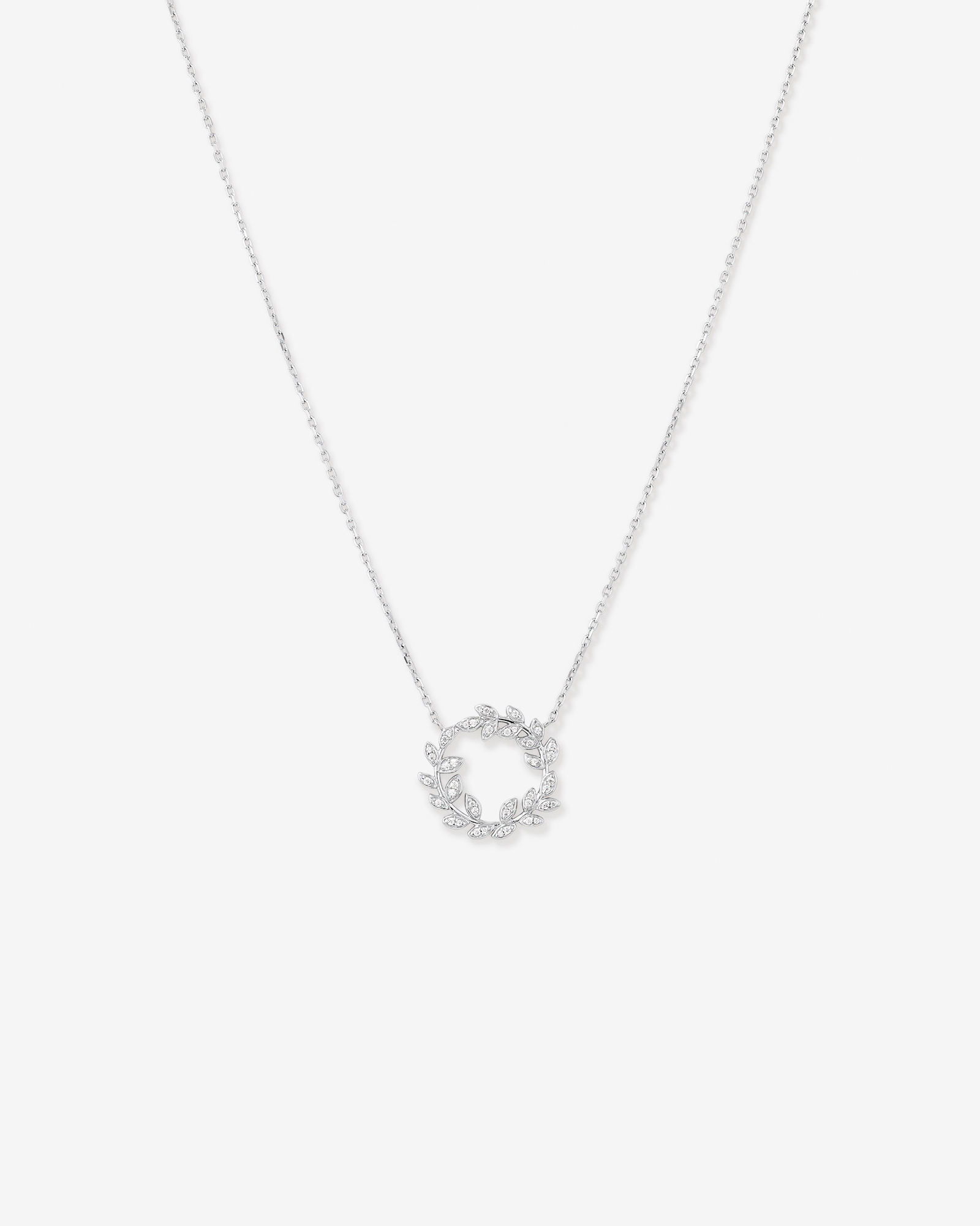 Collier pendentif en zircone cubique en argent sterling