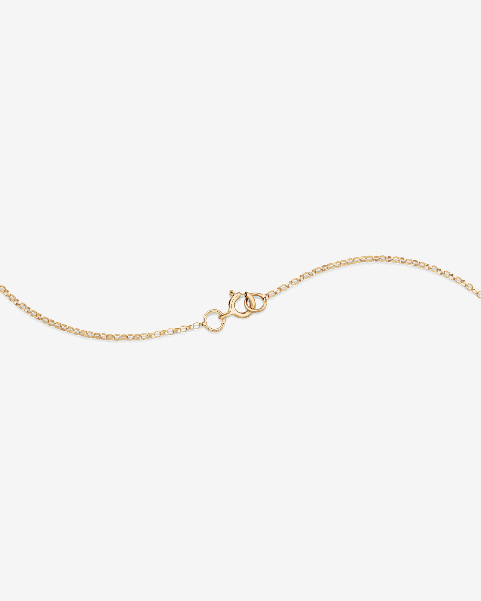 "D" Initial Necklace with 0.10 Carat TW of Diamonds in 10kt Yellow Gold