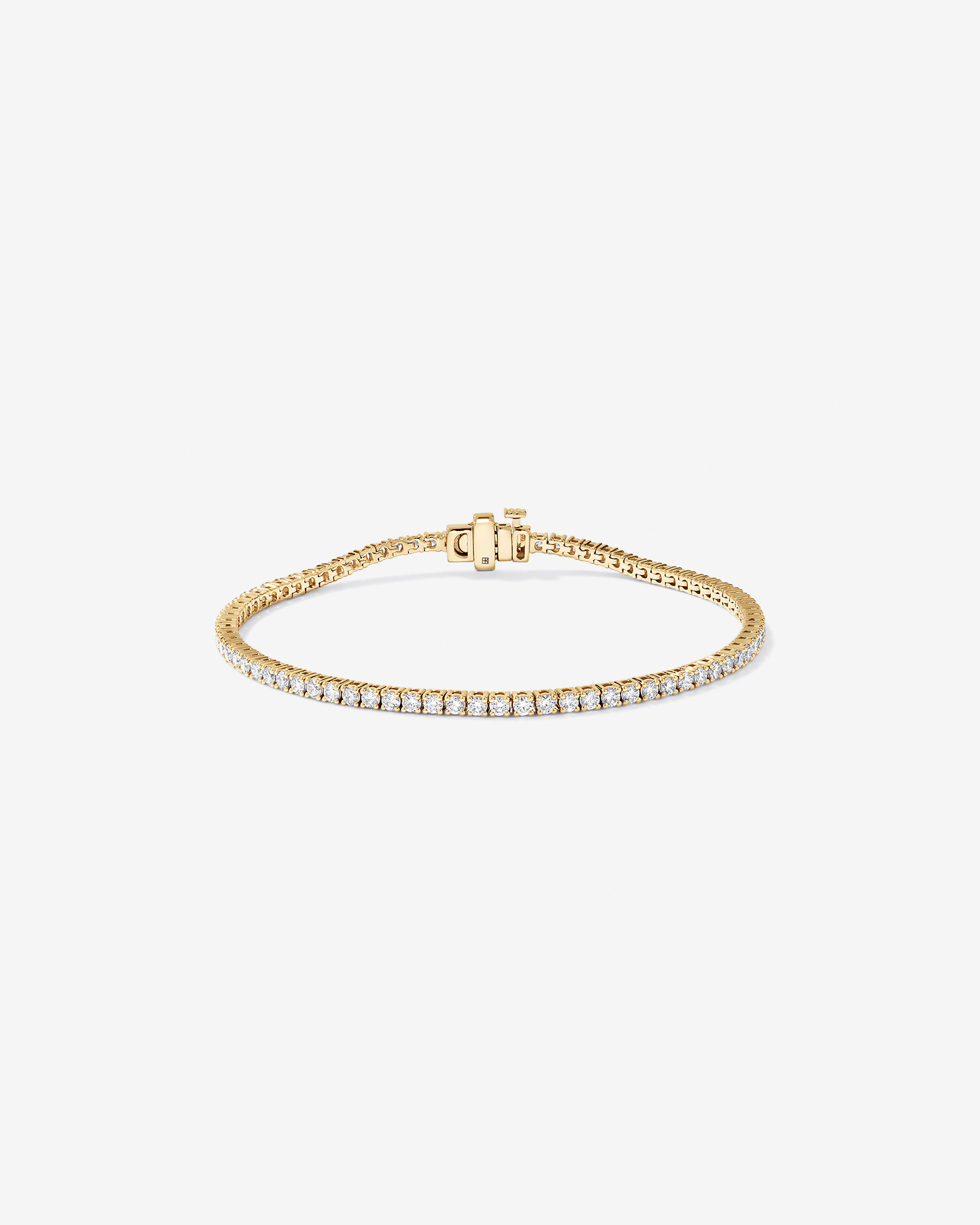 2.50TW Lab Diamond Tennis Bracelet in 10kt Yellow Gold