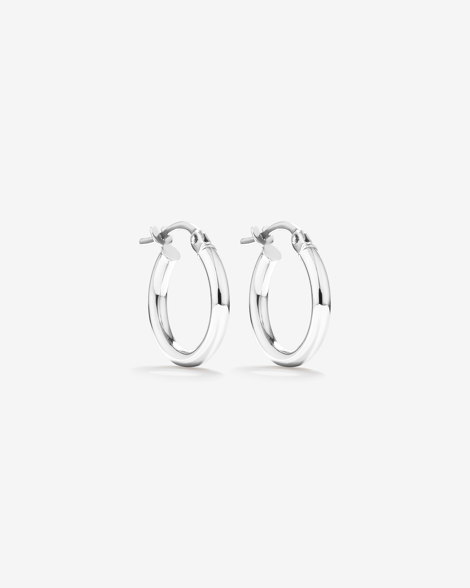10mm Hoop Earrings 10kt Rose Gold