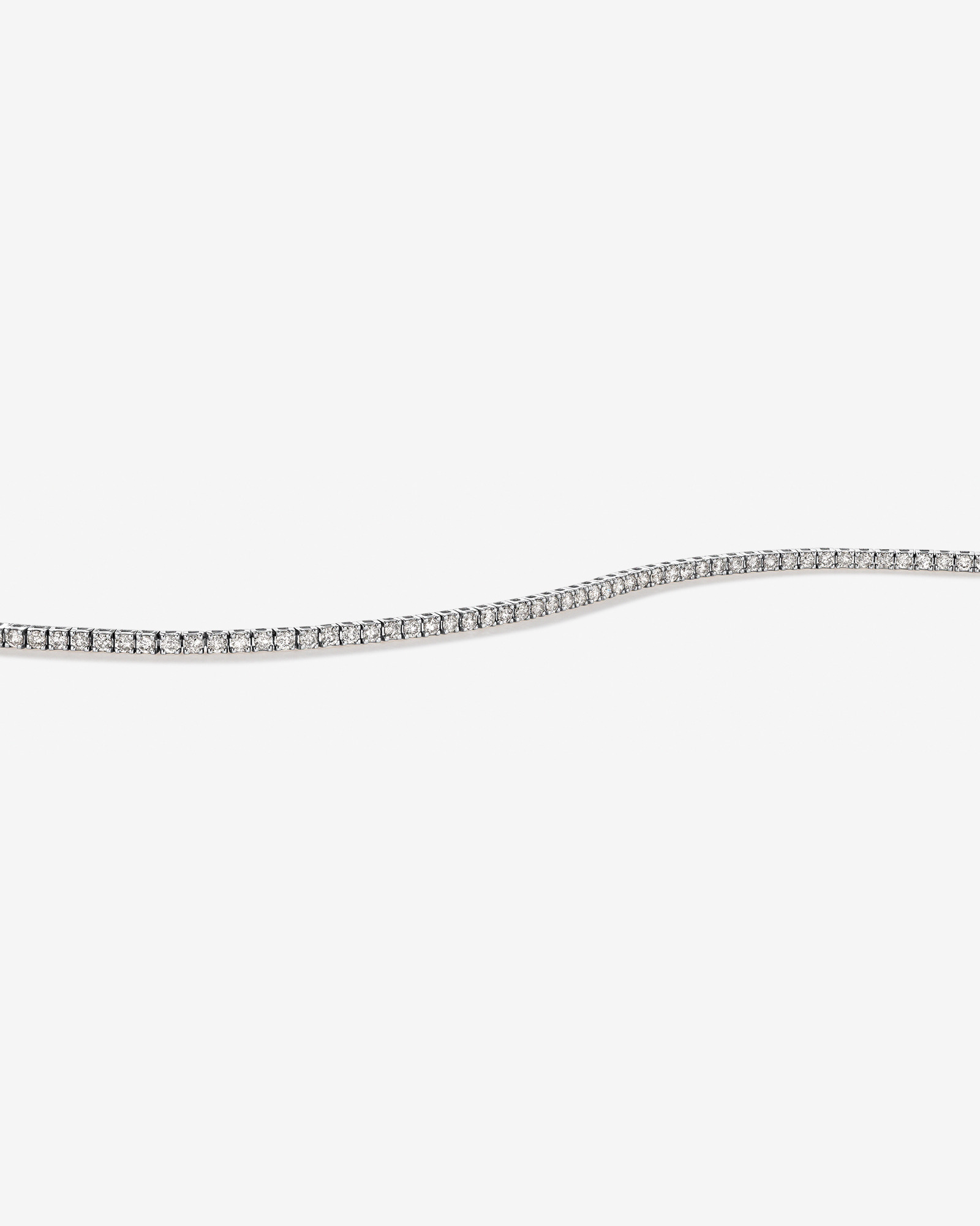 1.64 Carat TW Diamond Tennis Bracelet in 10kt White Gold
