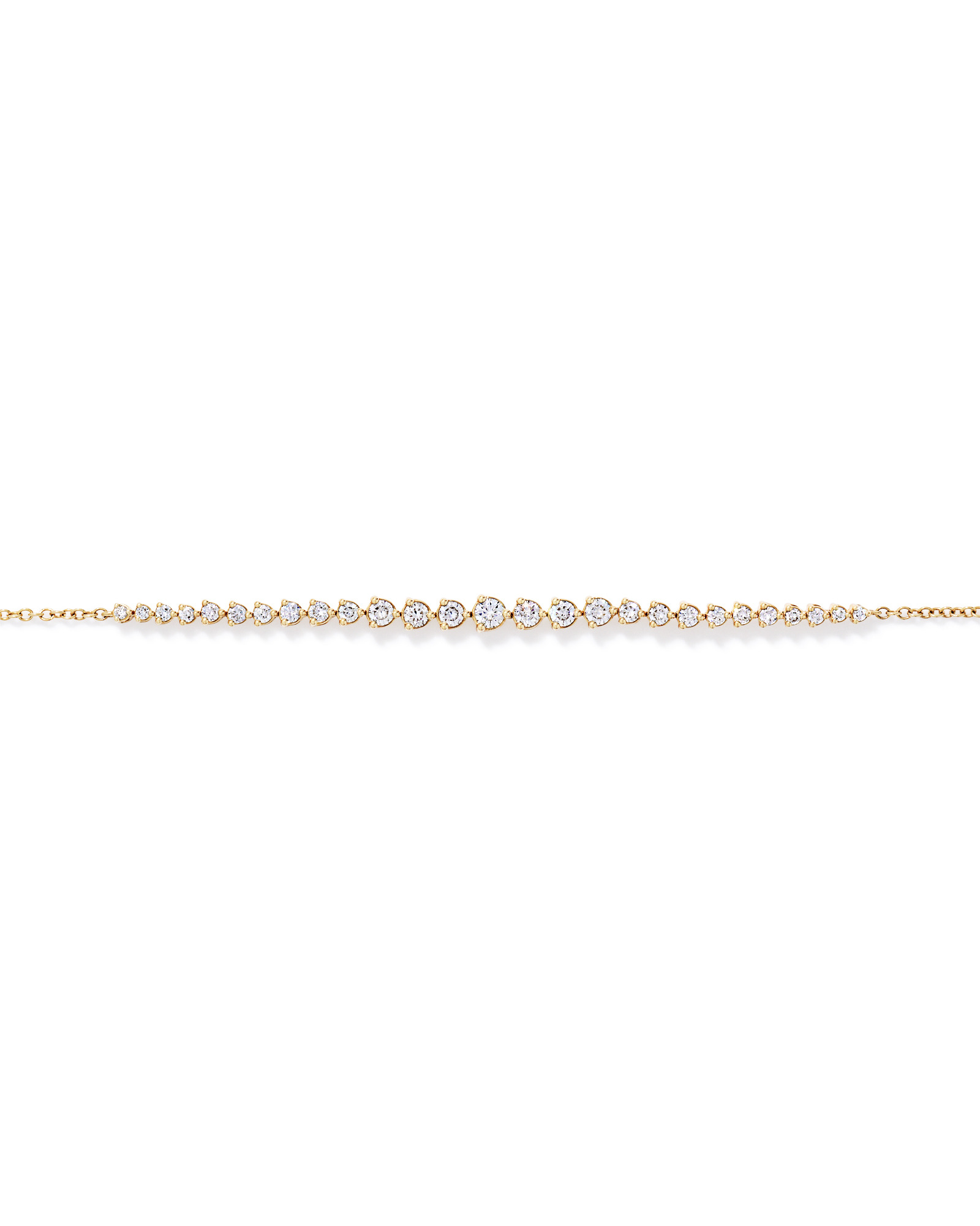 1.00TW Lab Diamond Tennis Bracelet in 10kt Gold