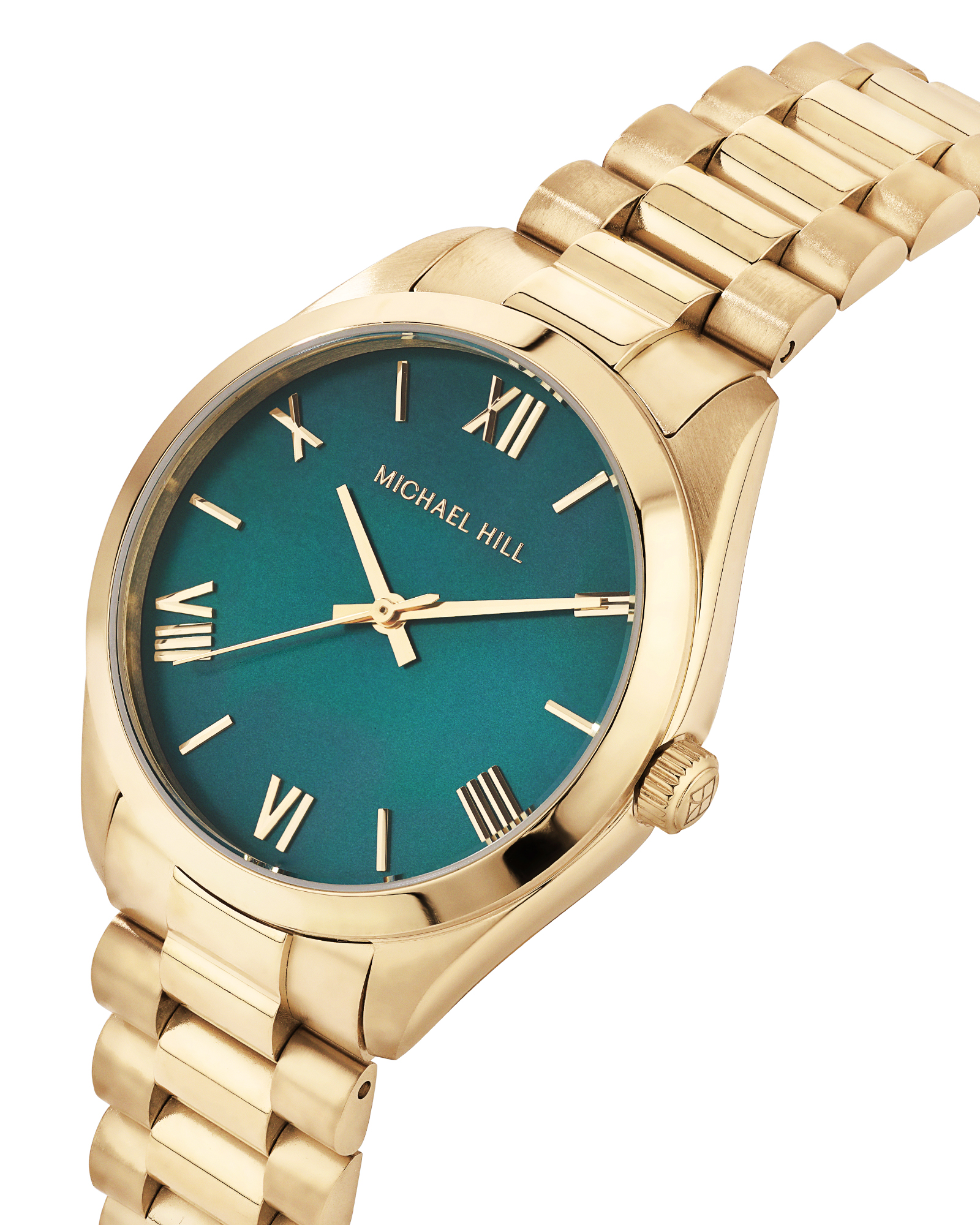 Ladies' 32.5mm Dress Watch in Gold-Tone Stainless Steel