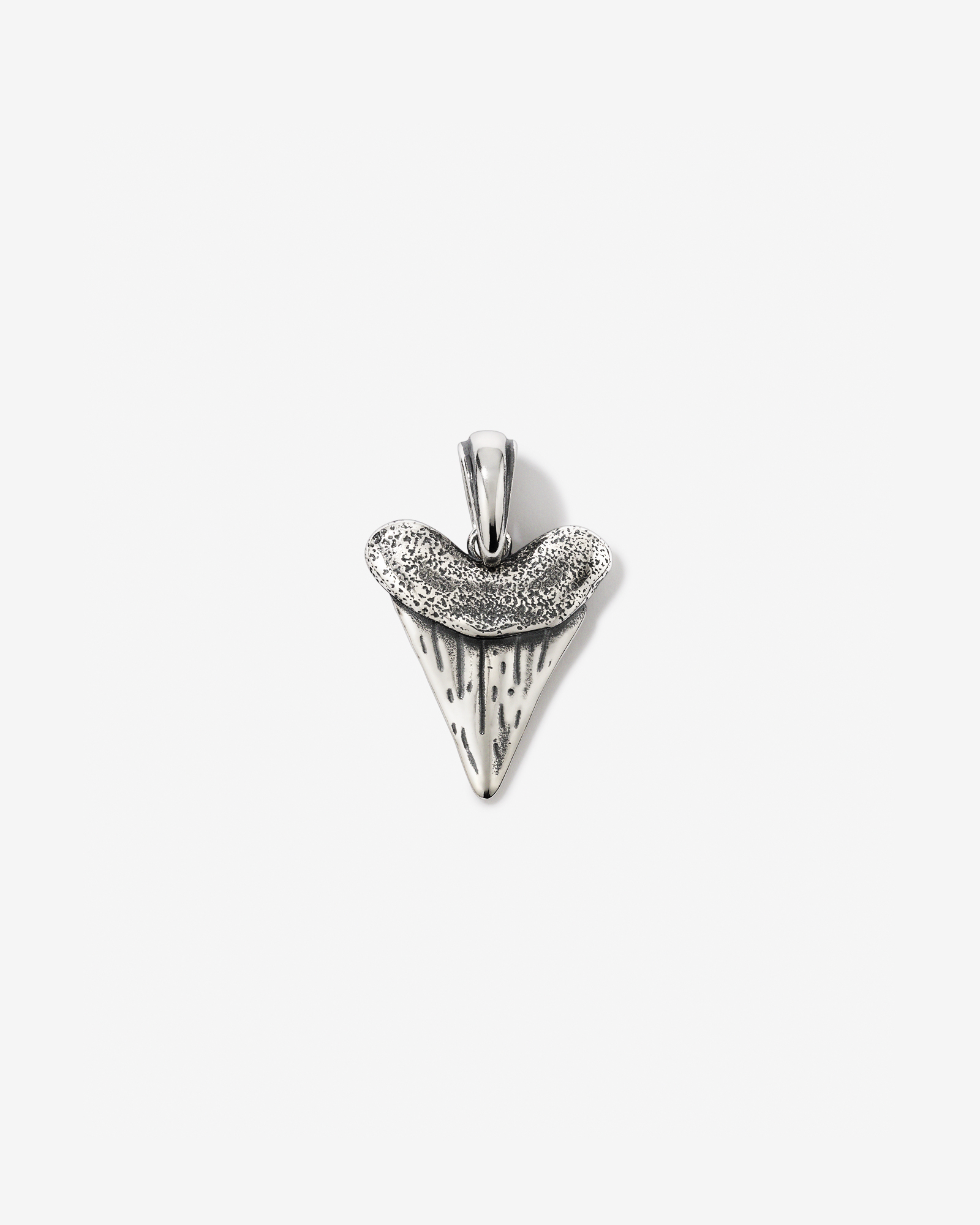 Shark Tooth Pendant in Sterling Silver