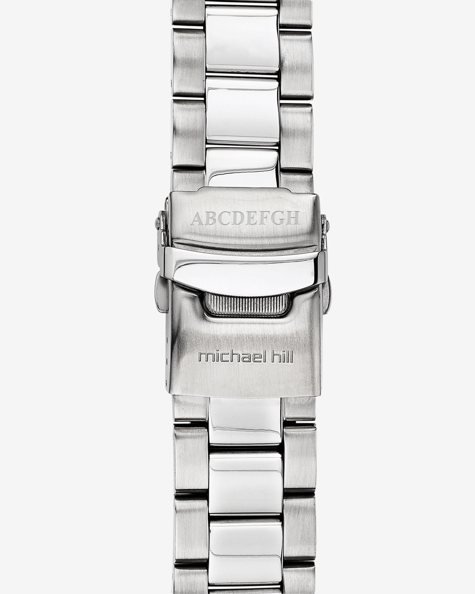 Montre chronographe en acier inoxydable pour homme