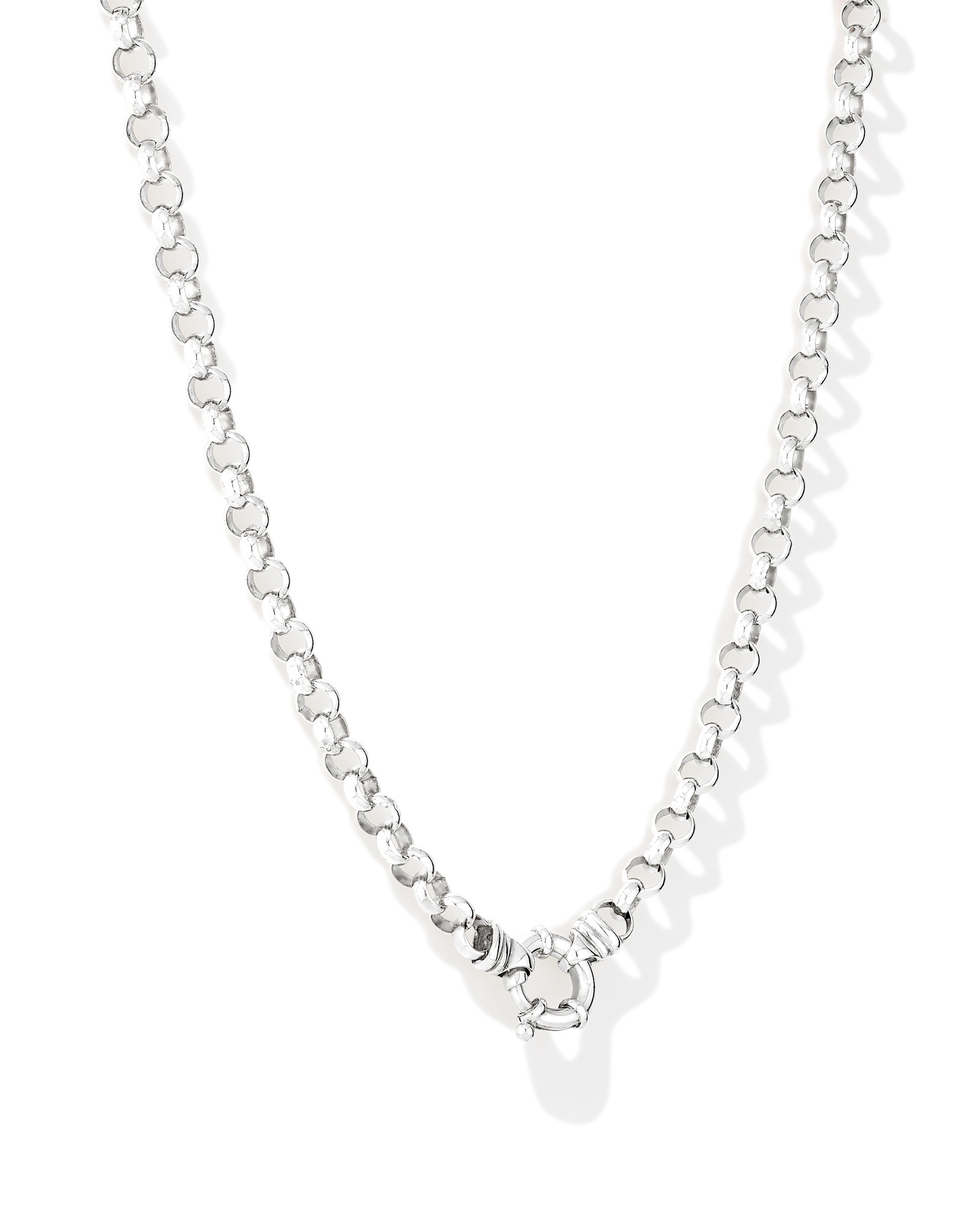 Chaîne Belcher de 50 cm (20 po) 6,5 mm à 7 mm de largeur en argent sterling