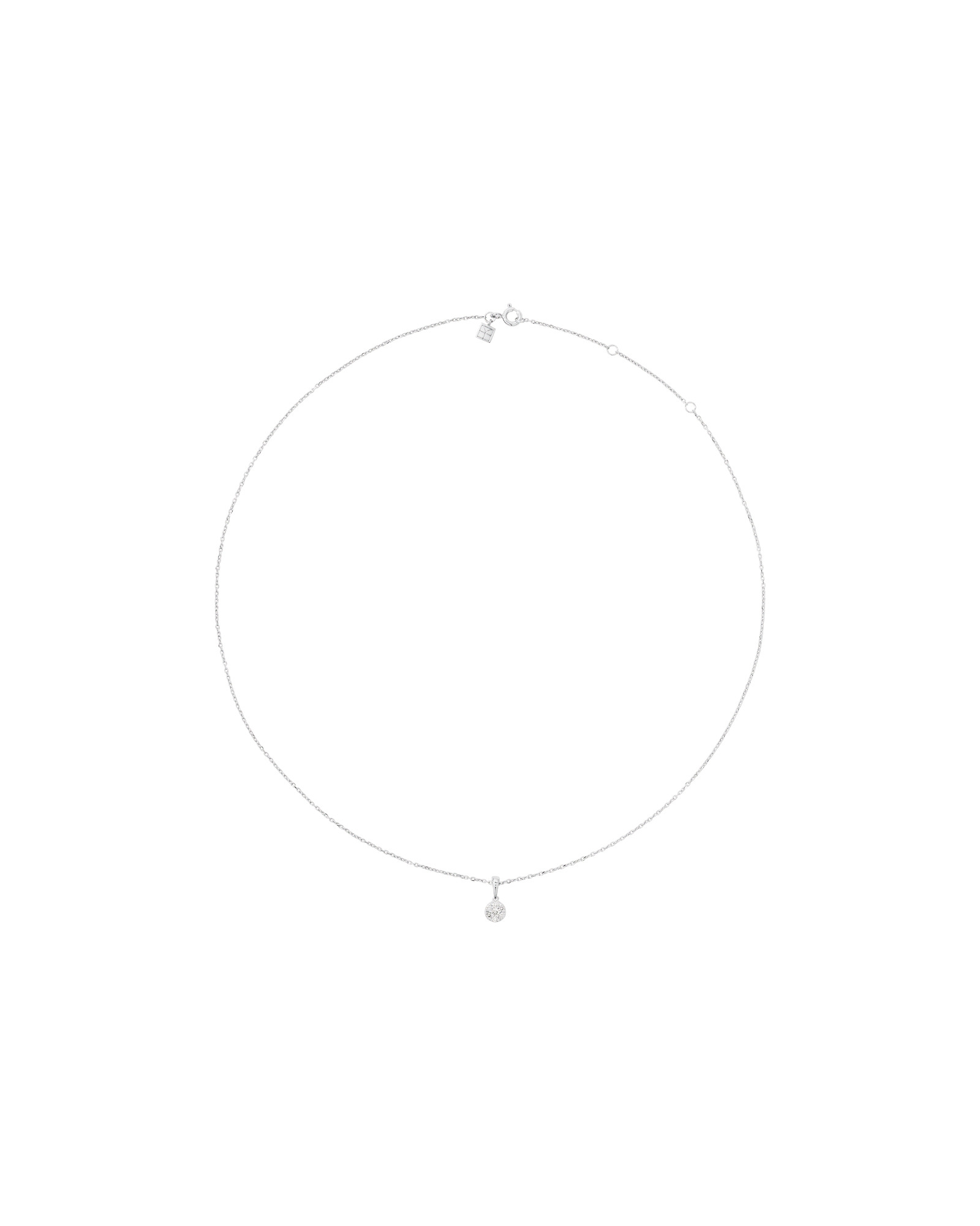 0.27 Carat TW Round Shape Laboratory-Grown Diamond Multistone Pendant & Stud Earrings Box Set in Sterling Silver