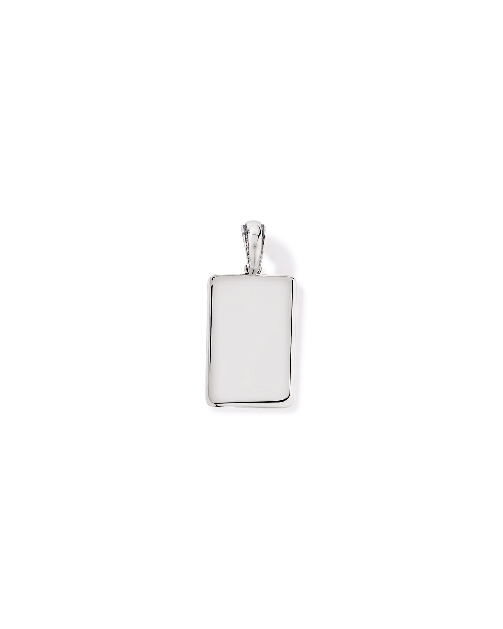 Seven of Diamonds Pendant in Sterling Silver