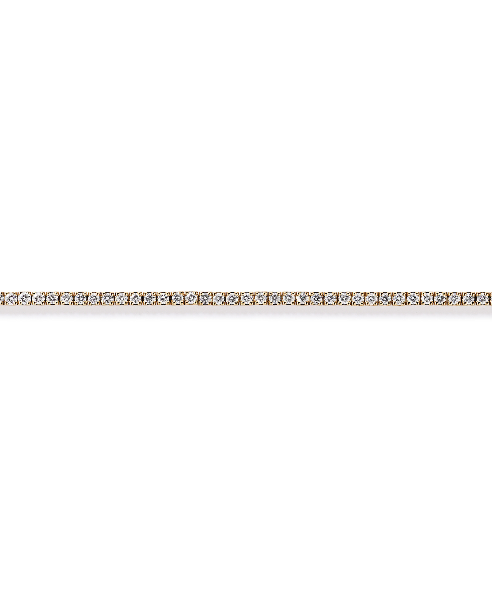 2.00 Carat TW Tennis Bracelet in 10kt Yellow Gold