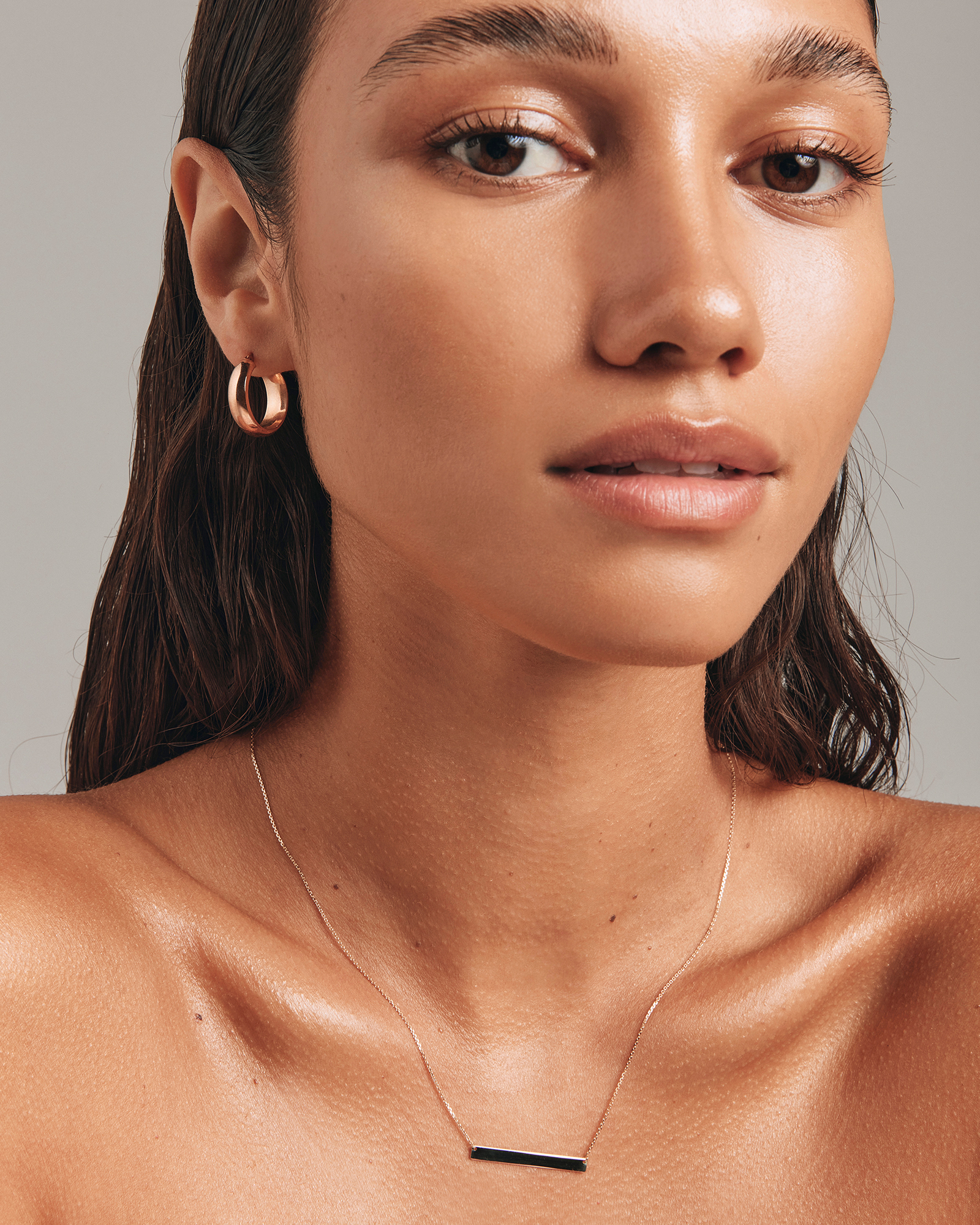 15mm Hoop Earrings 10kt Yellow Gold