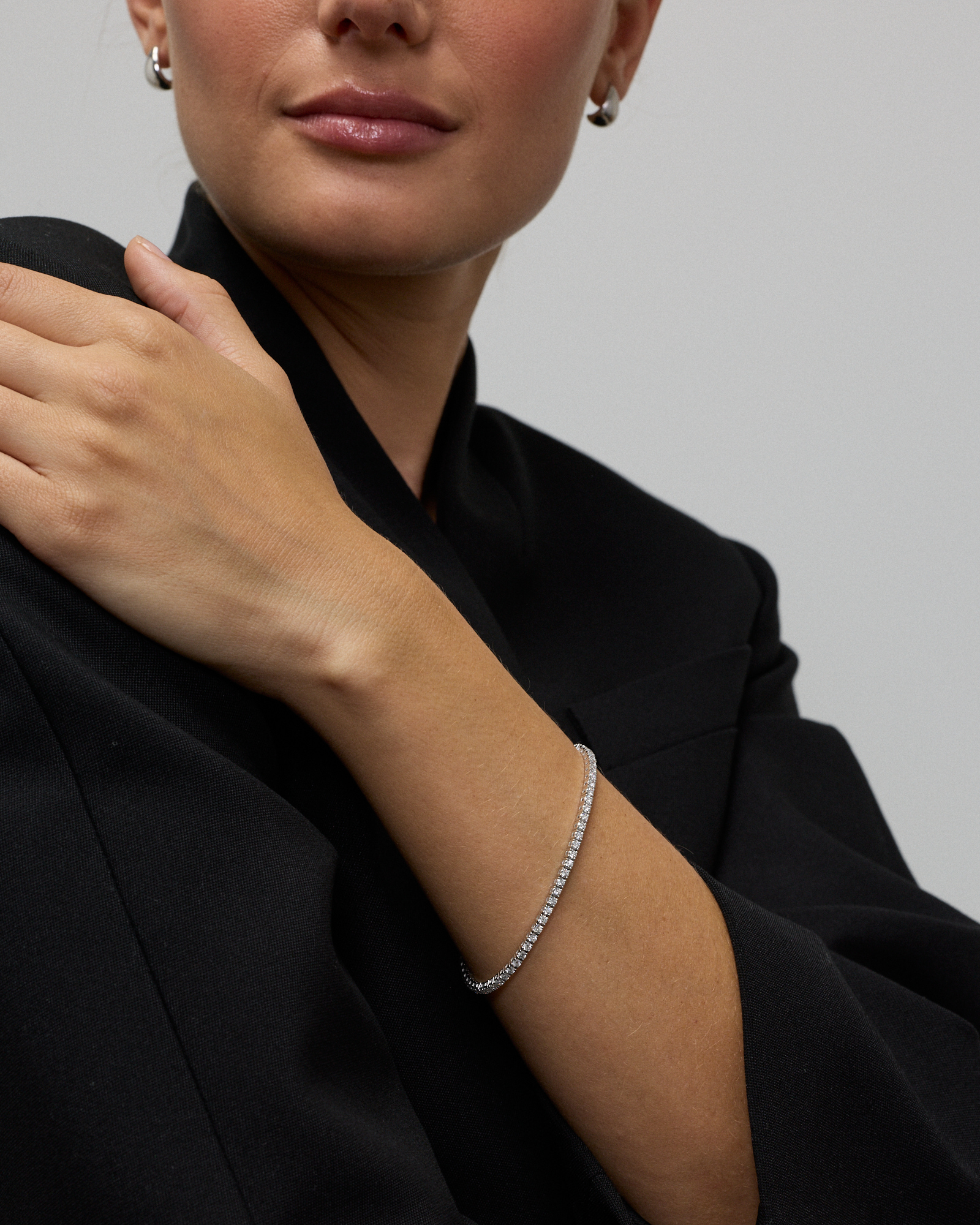 3.00TW Lab Diamond Tennis Bracelet in 10kt Gold
