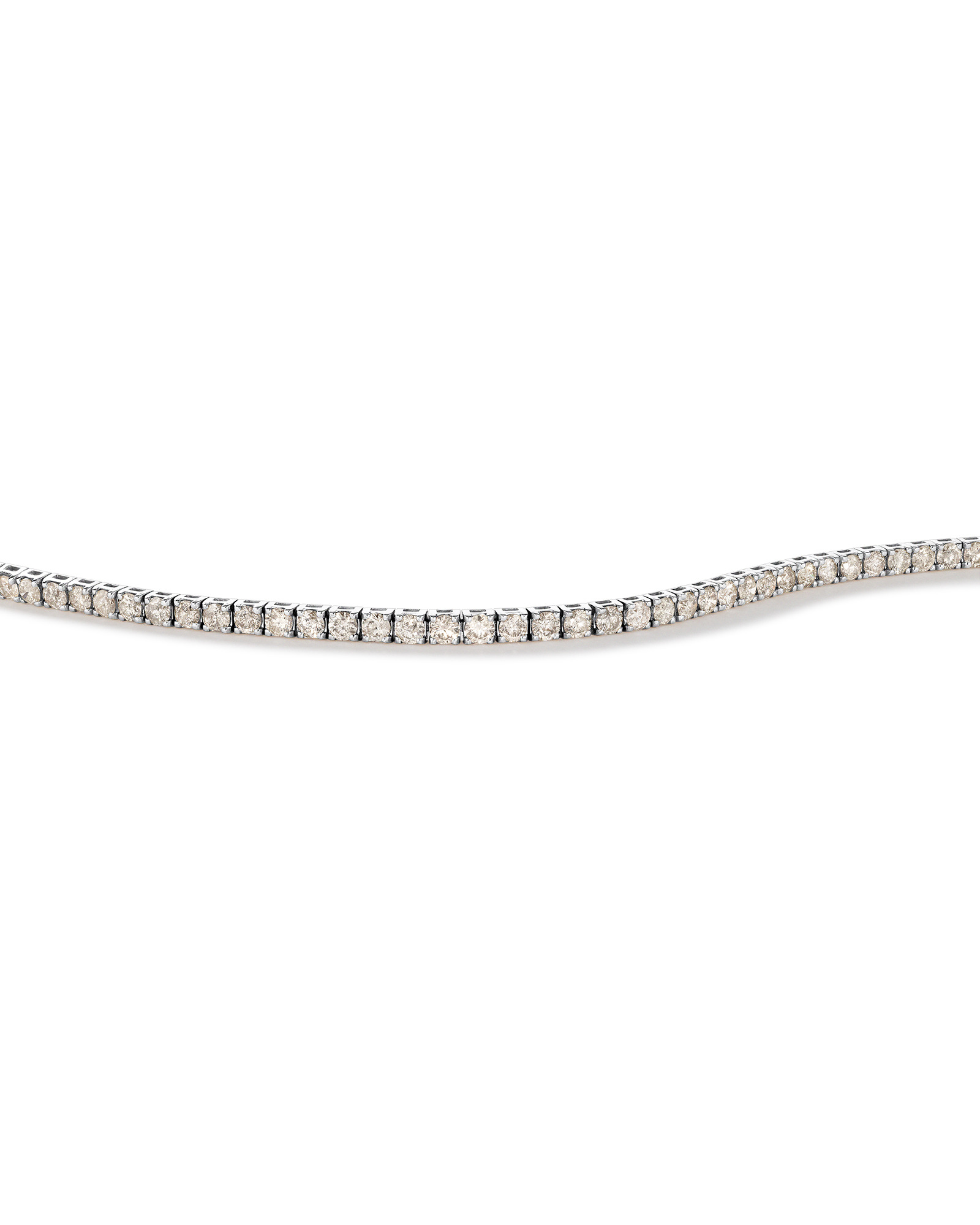 4.92 Carat TW Diamond Tennis Bracelet in 10kt White Gold