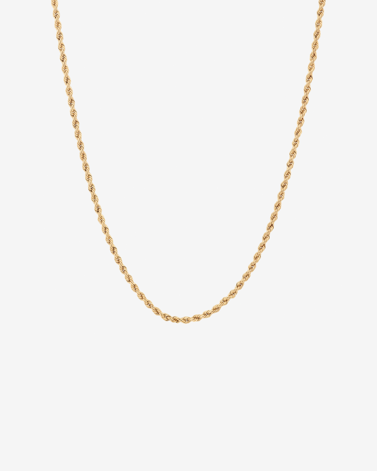 55cm (22") Rope Chain in 10kt Yellow Gold