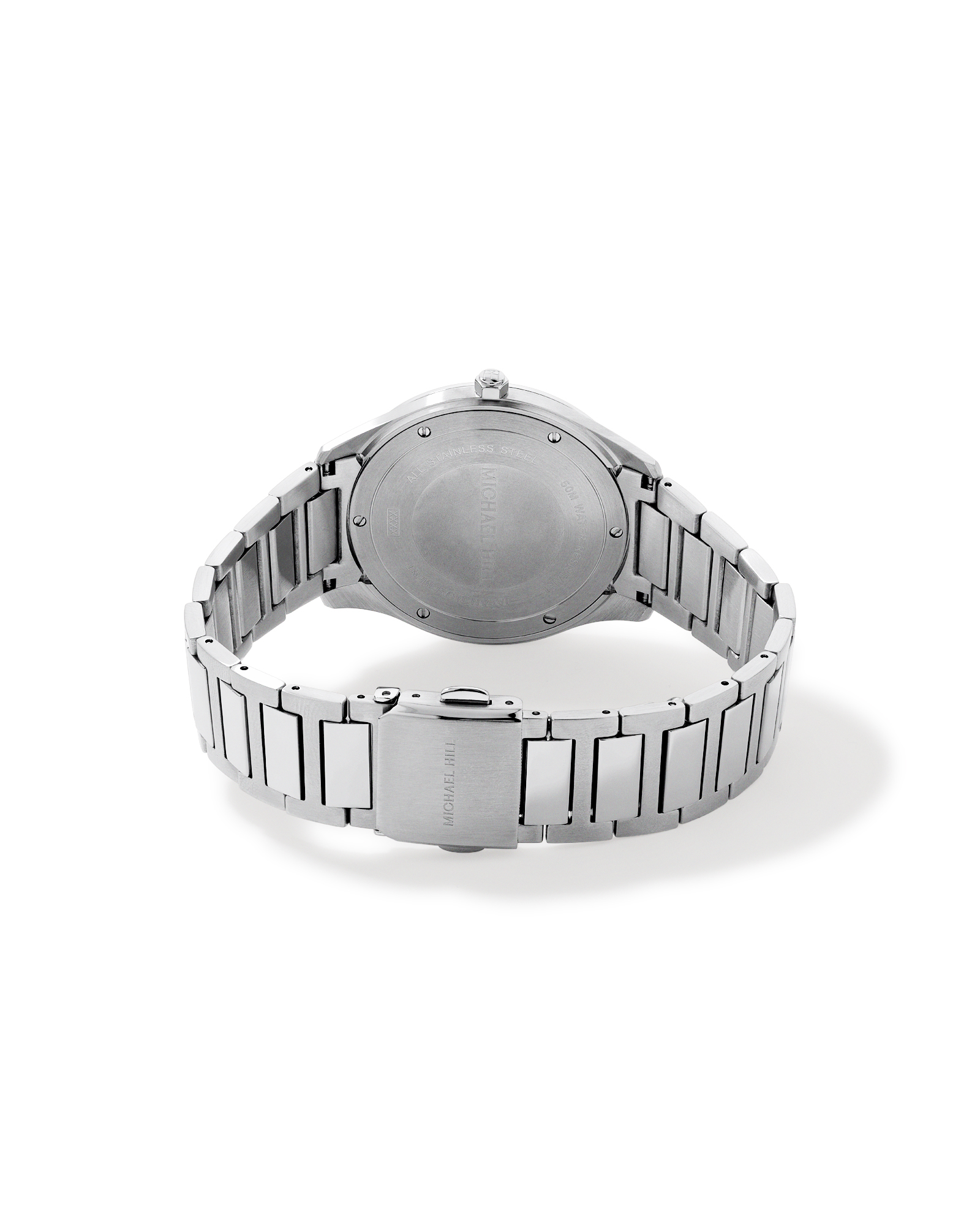 Quartz Watch with Deep Blue Dial in Stainless Steel