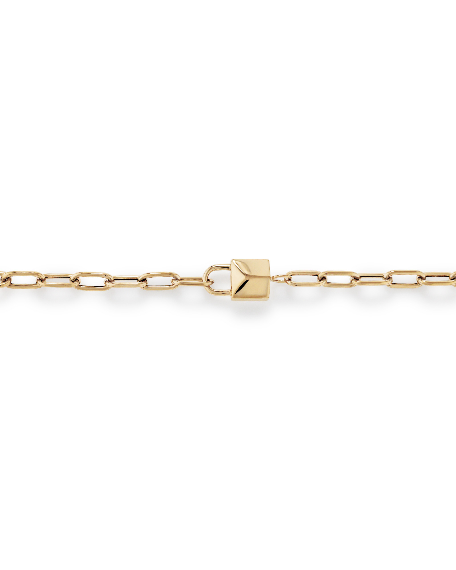 Bracelet Signature Lock en or jaune 10 carats