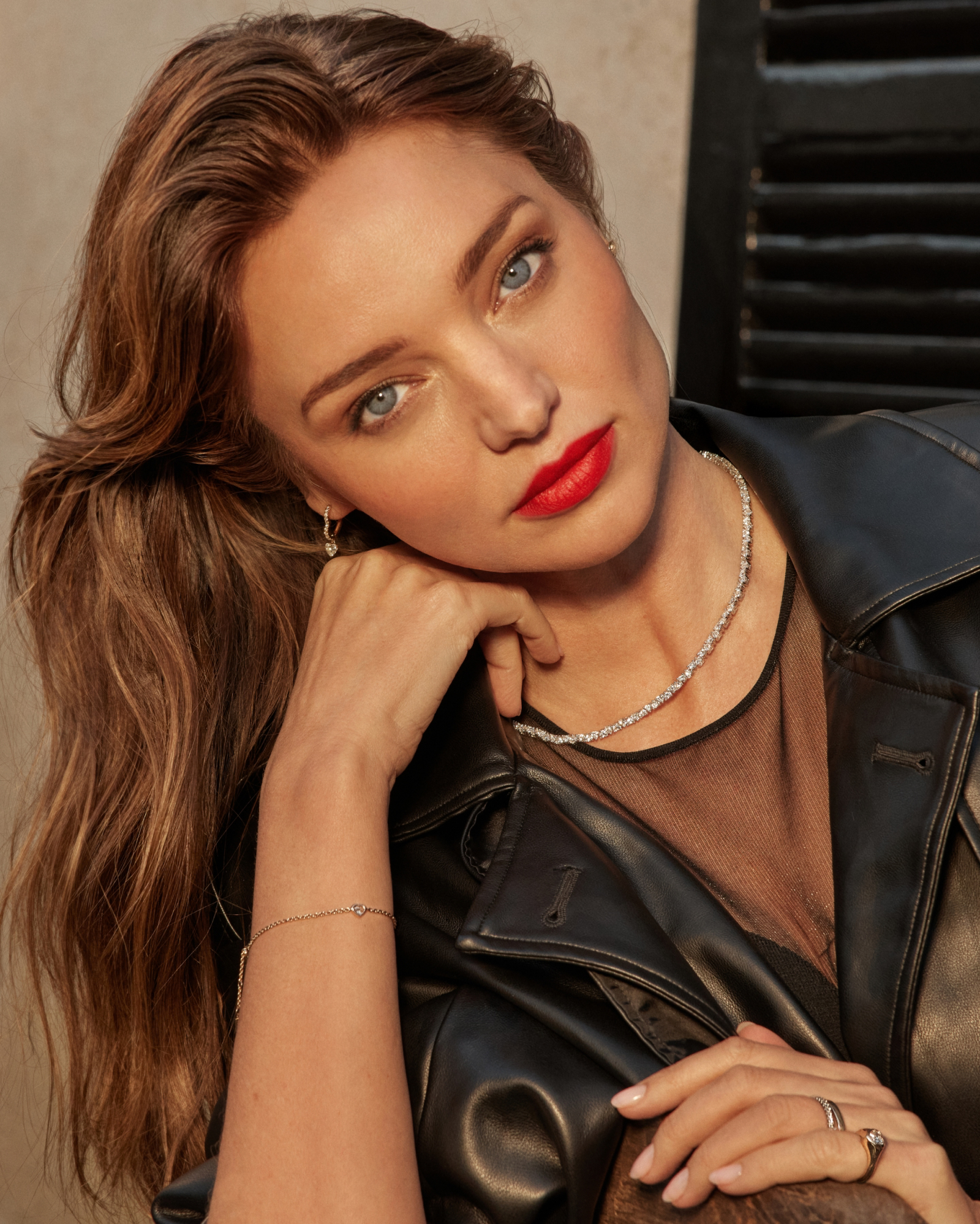 10.00 Carat TW Laboratory-Grown Diamond Heart Tennis Necklace in 10kt White Gold