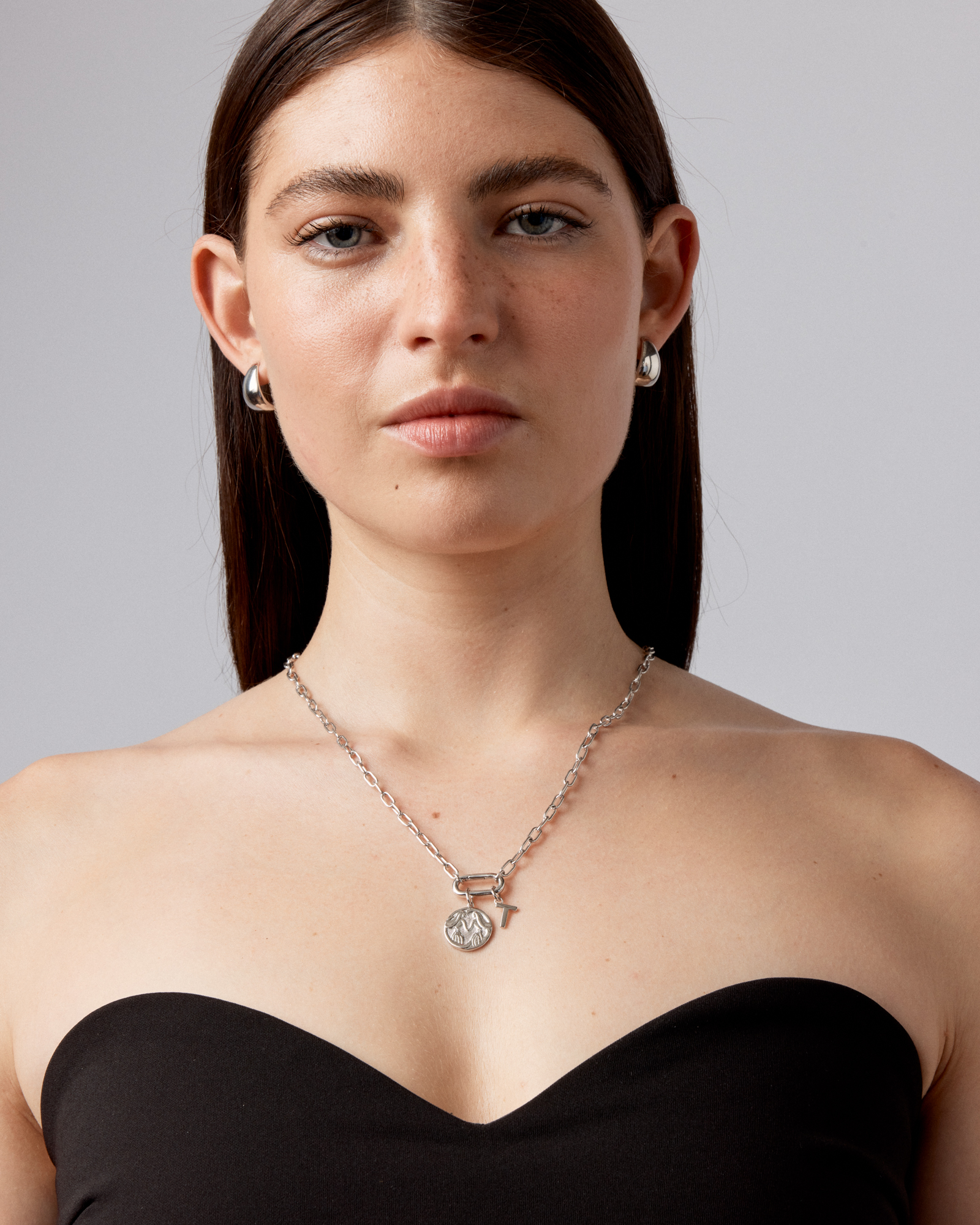 Pendentif zodiaque Gémeaux avec accents de diamants en argent sterling