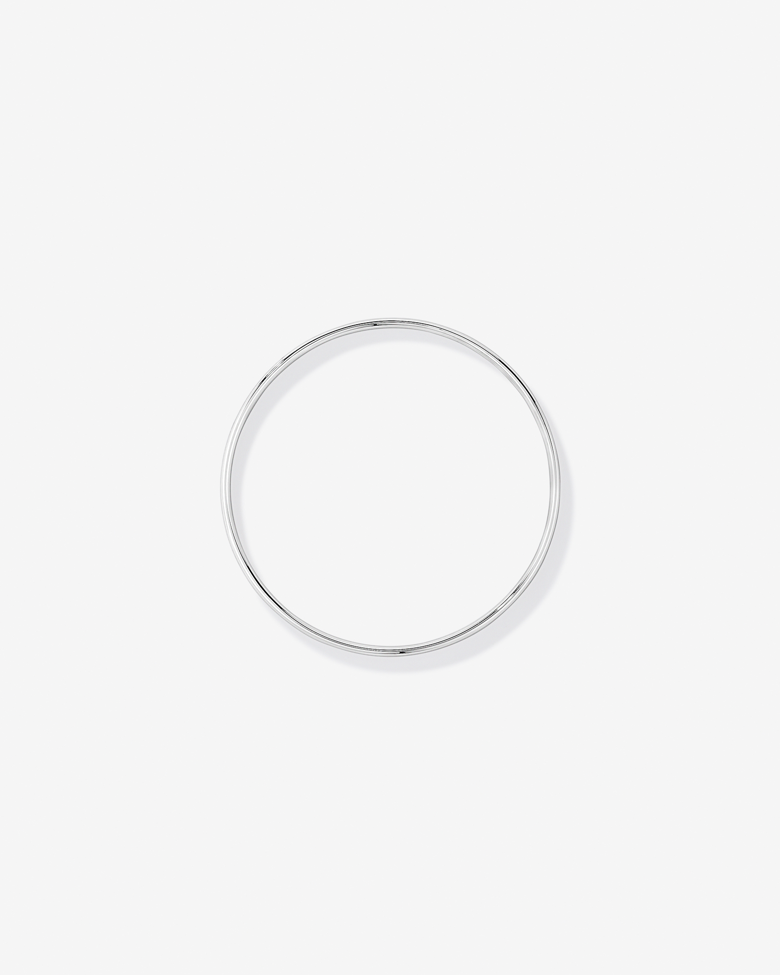 Children's Round Bangle in Sterling Silver