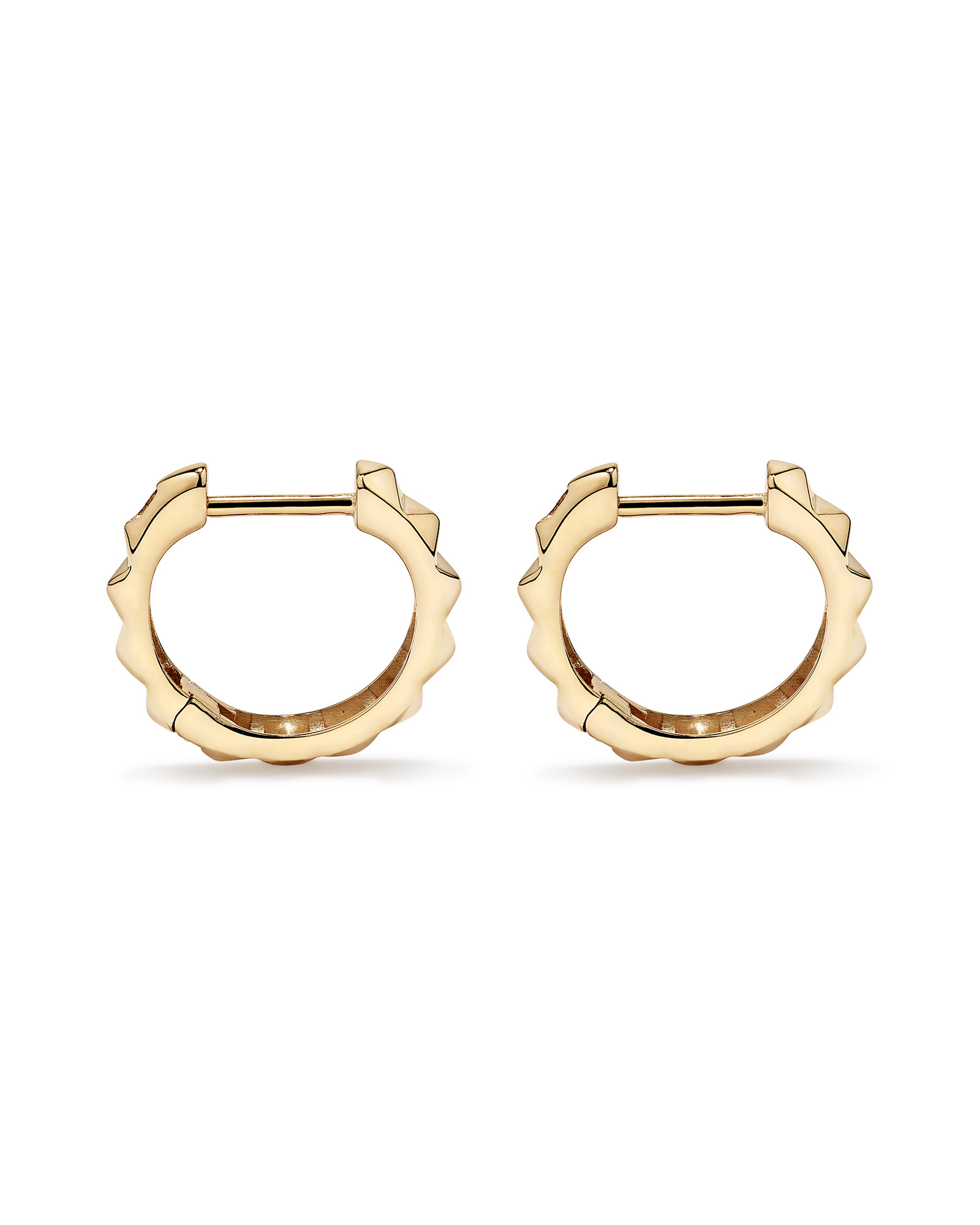 Signature Connect Huggie Earrings 10kt Yellow Gold
