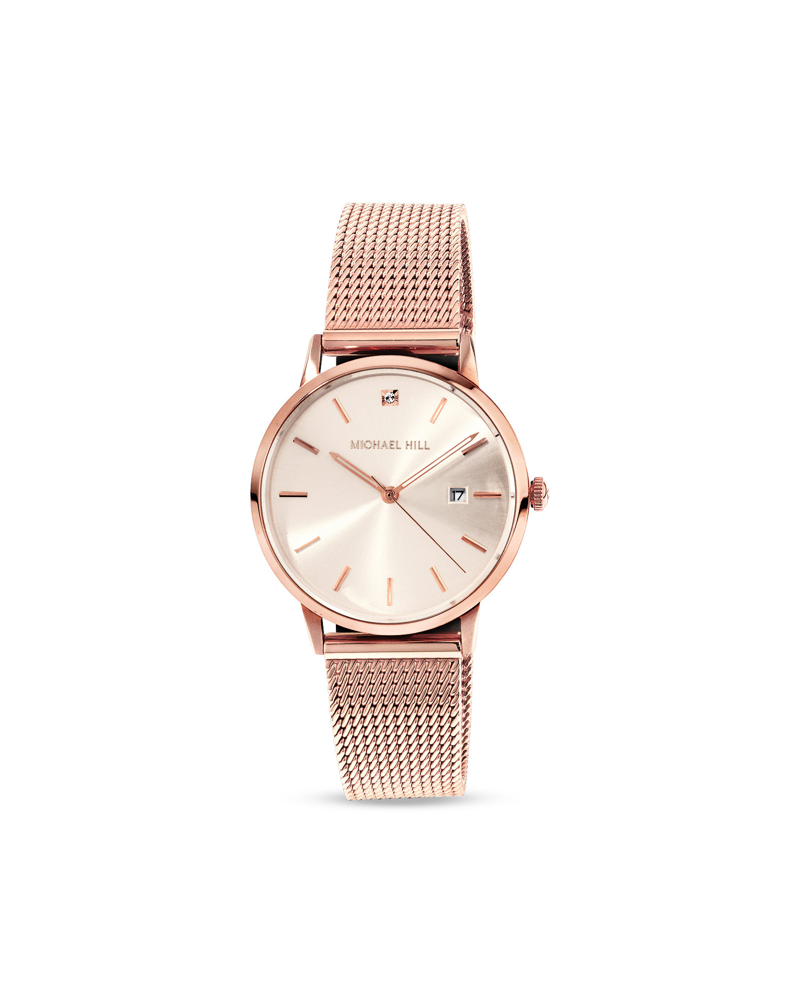Women's Mesh Watch in Rose Tone Stainless Steel
