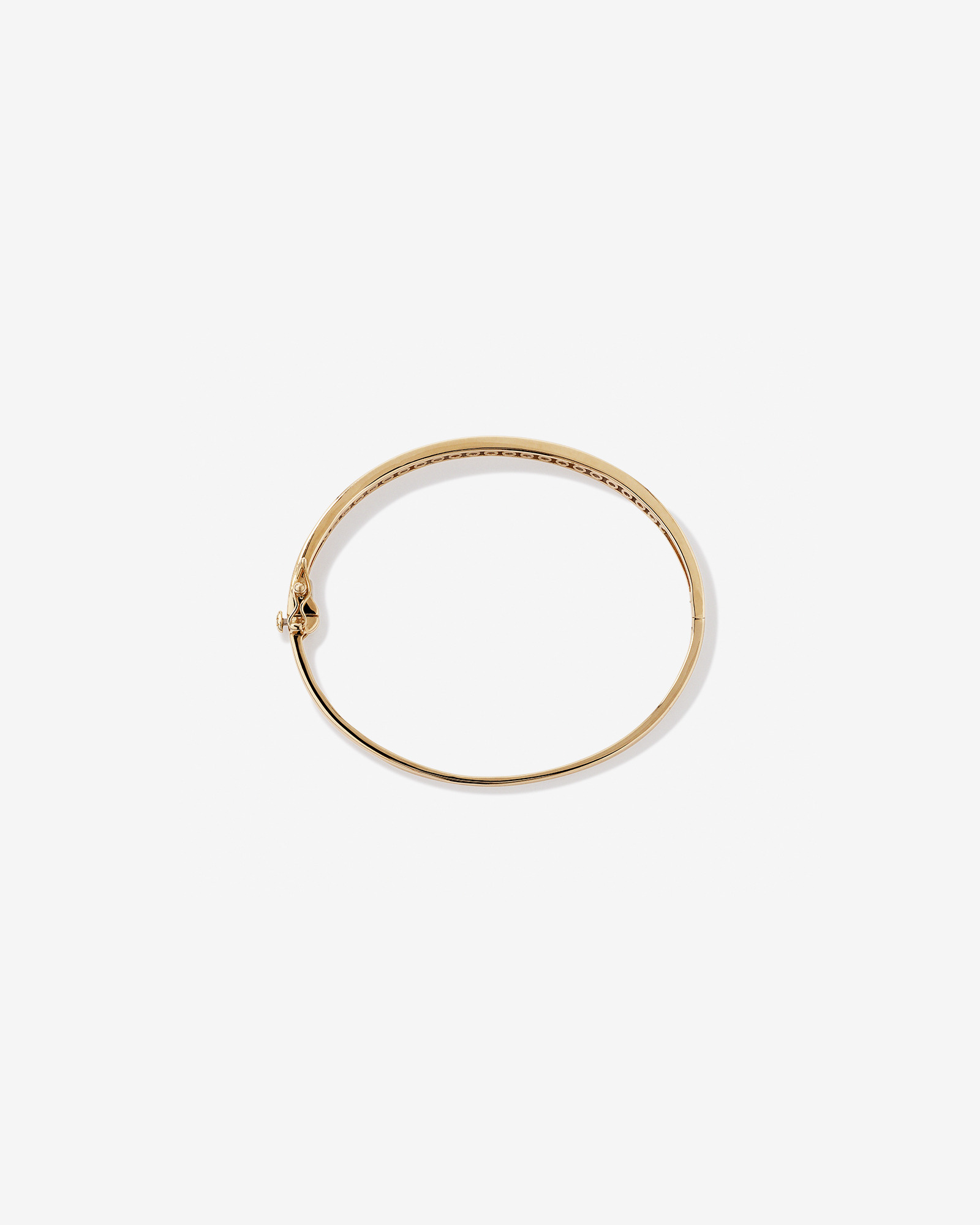 Bangle with 2 Carat TW Of Diamonds in 10kt Yellow Gold