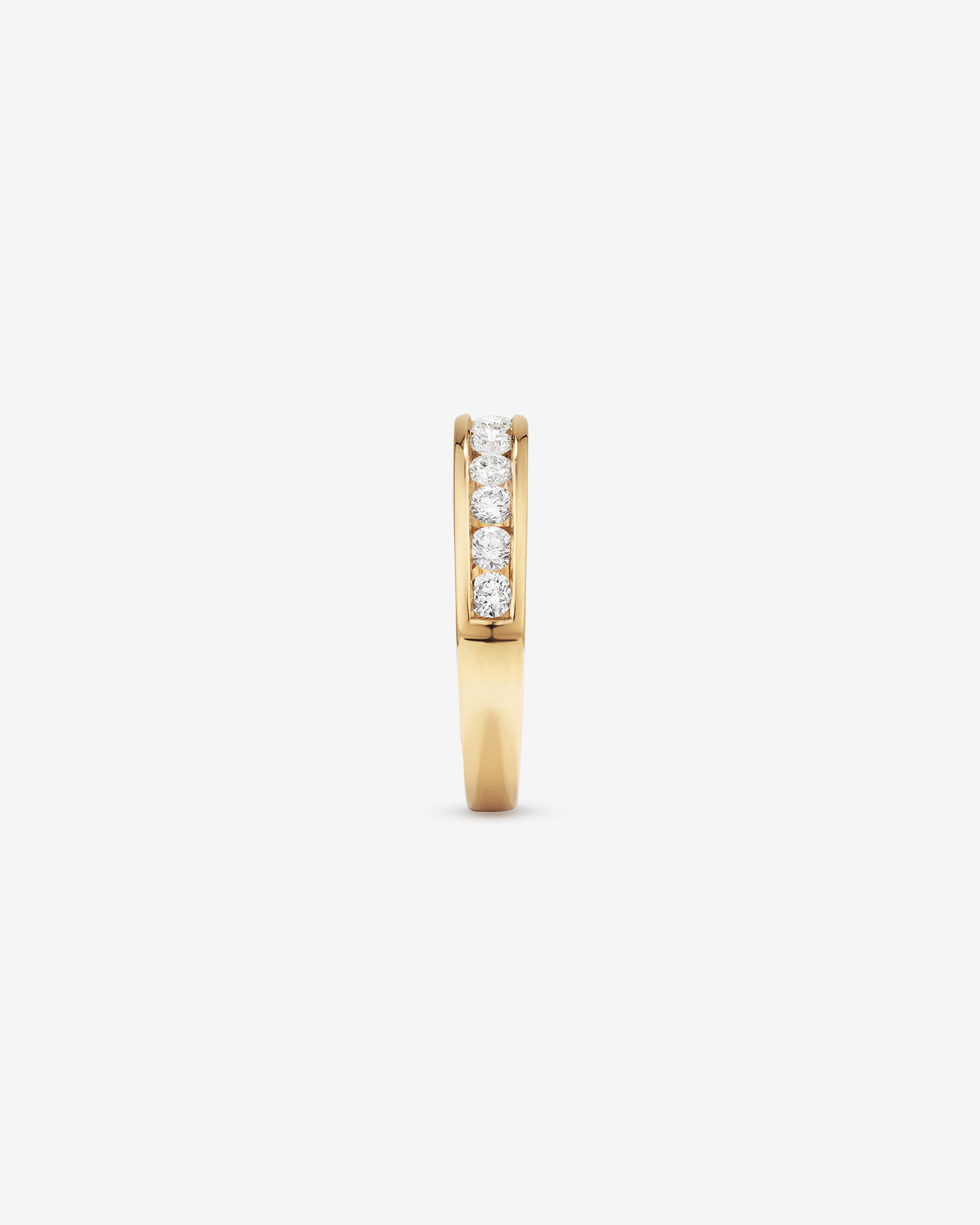 Bague de mariage avec 0,50 carat TW de diamants en or jaune 18kt