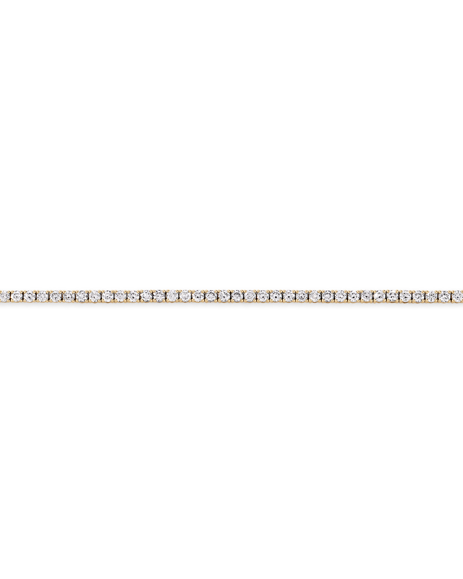 3.00TW Lab Diamond Tennis Bracelet in 10kt Yellow Gold