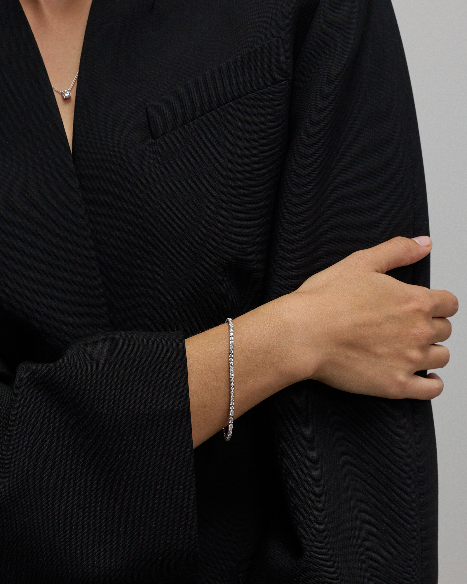 2.50TW Lab Diamond Tennis Bracelet in 10kt Gold