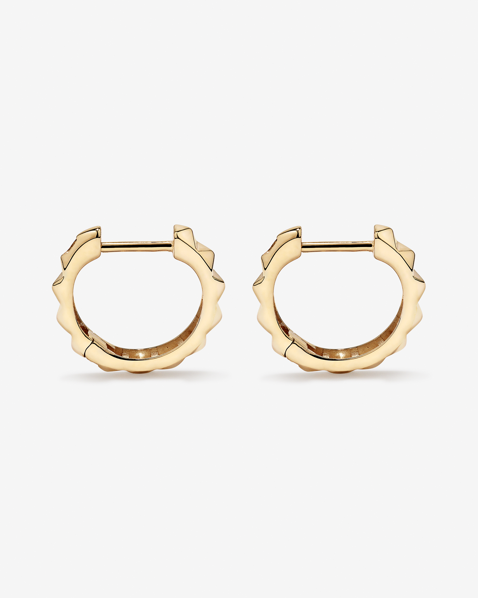 Signature Connect Huggie Earrings 10kt Yellow Gold