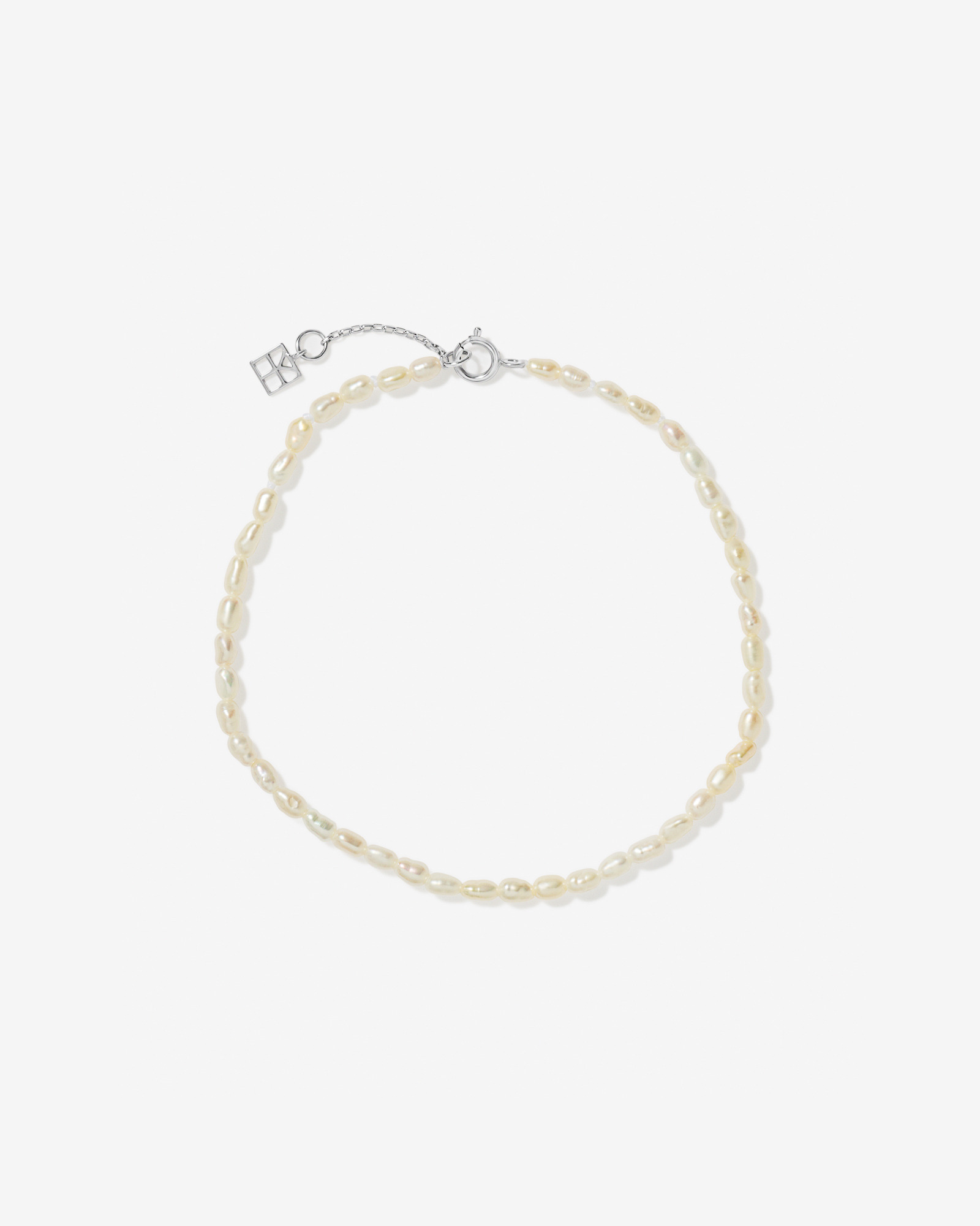 Micro Cultured Freshwater Pearl Bracelet in Sterling Silver