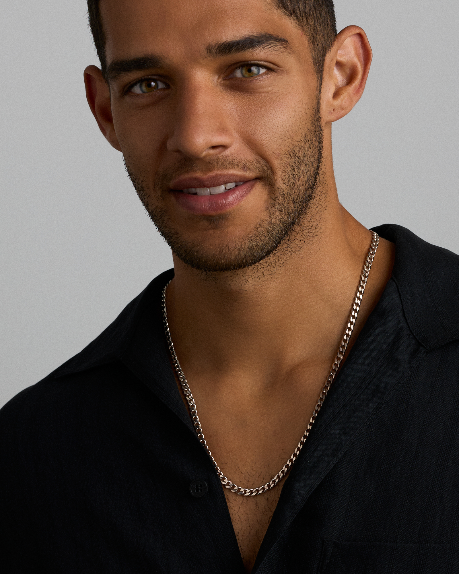 60cm (24") 5.5mm Width Curb Chain in Sterling Silver