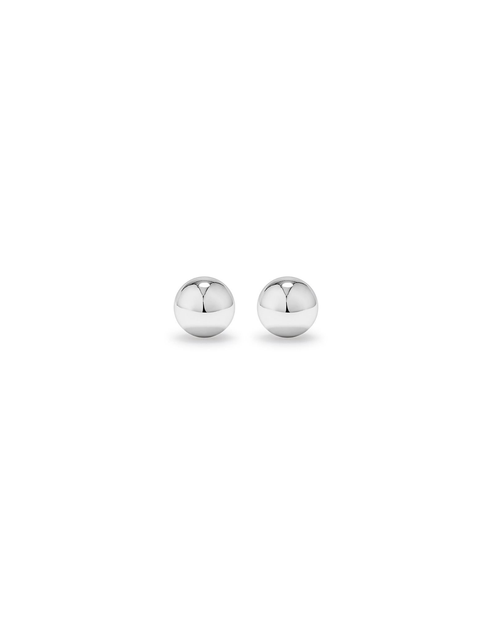 4mm Ball Stud Earrings in Sterling Silver