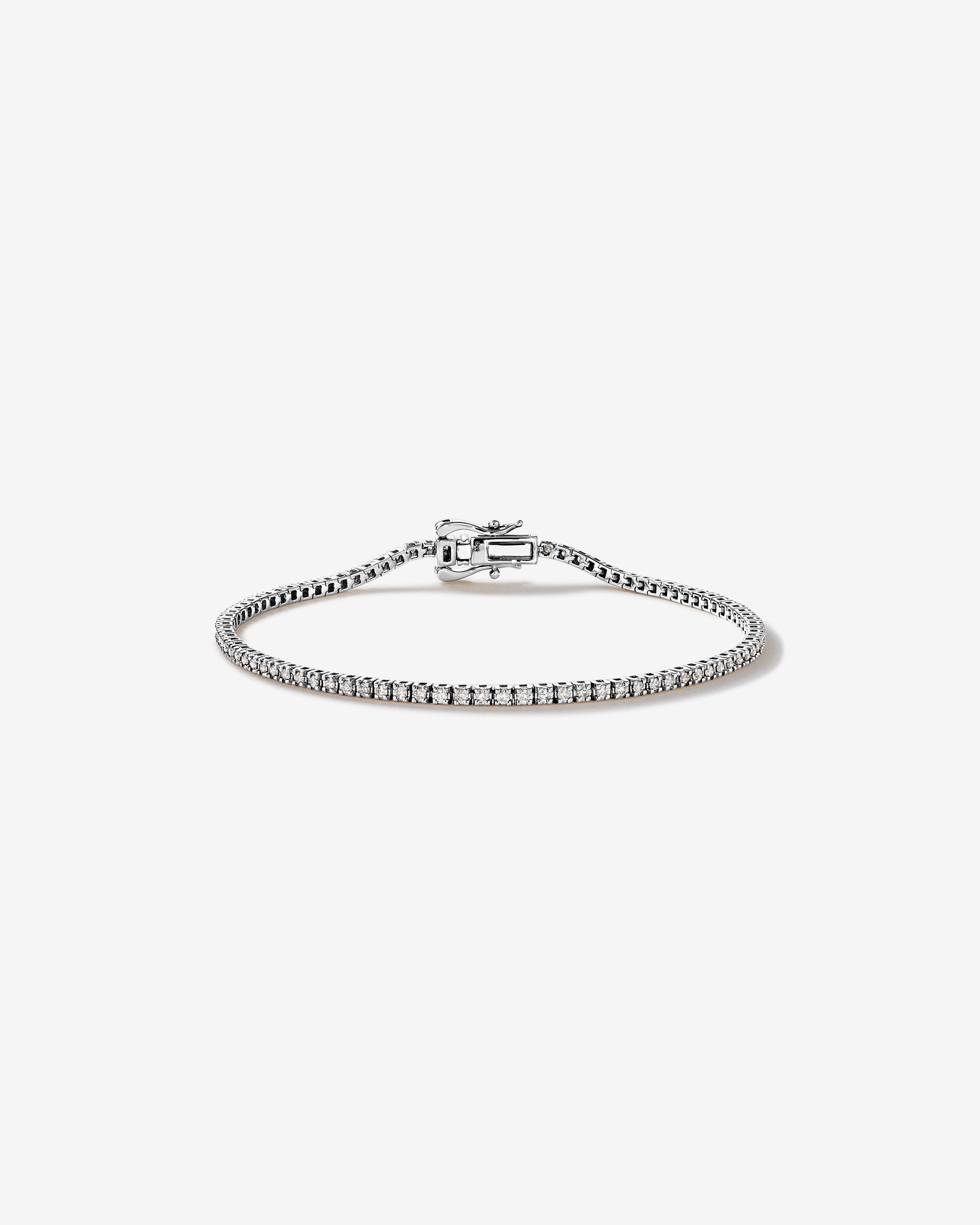 Bracelet de Tennis 0,82 Carat TW en Diamant Or Jaune 10kt