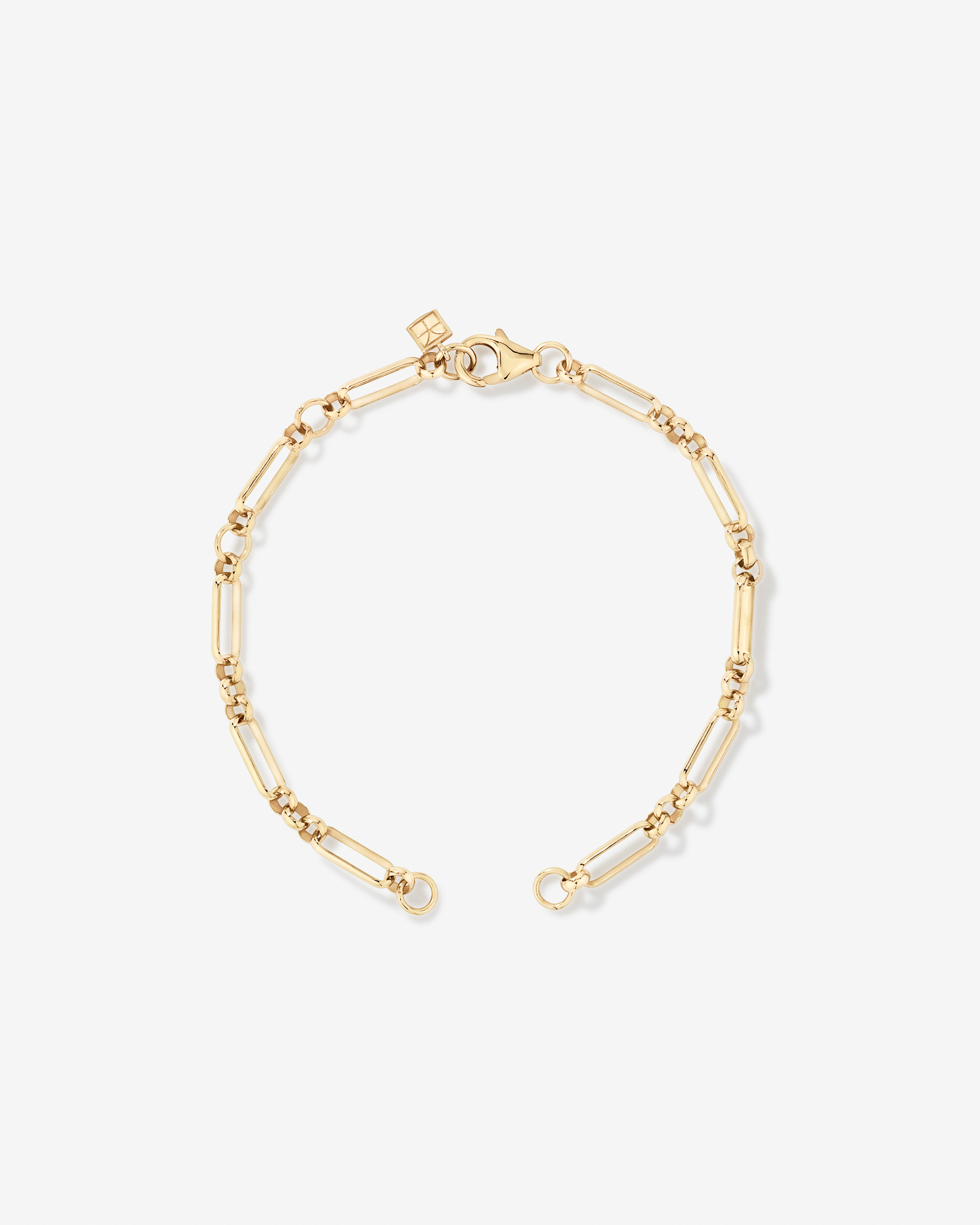 18cm (7.1") Solid Open Bracelet in 10kt Yellow Gold