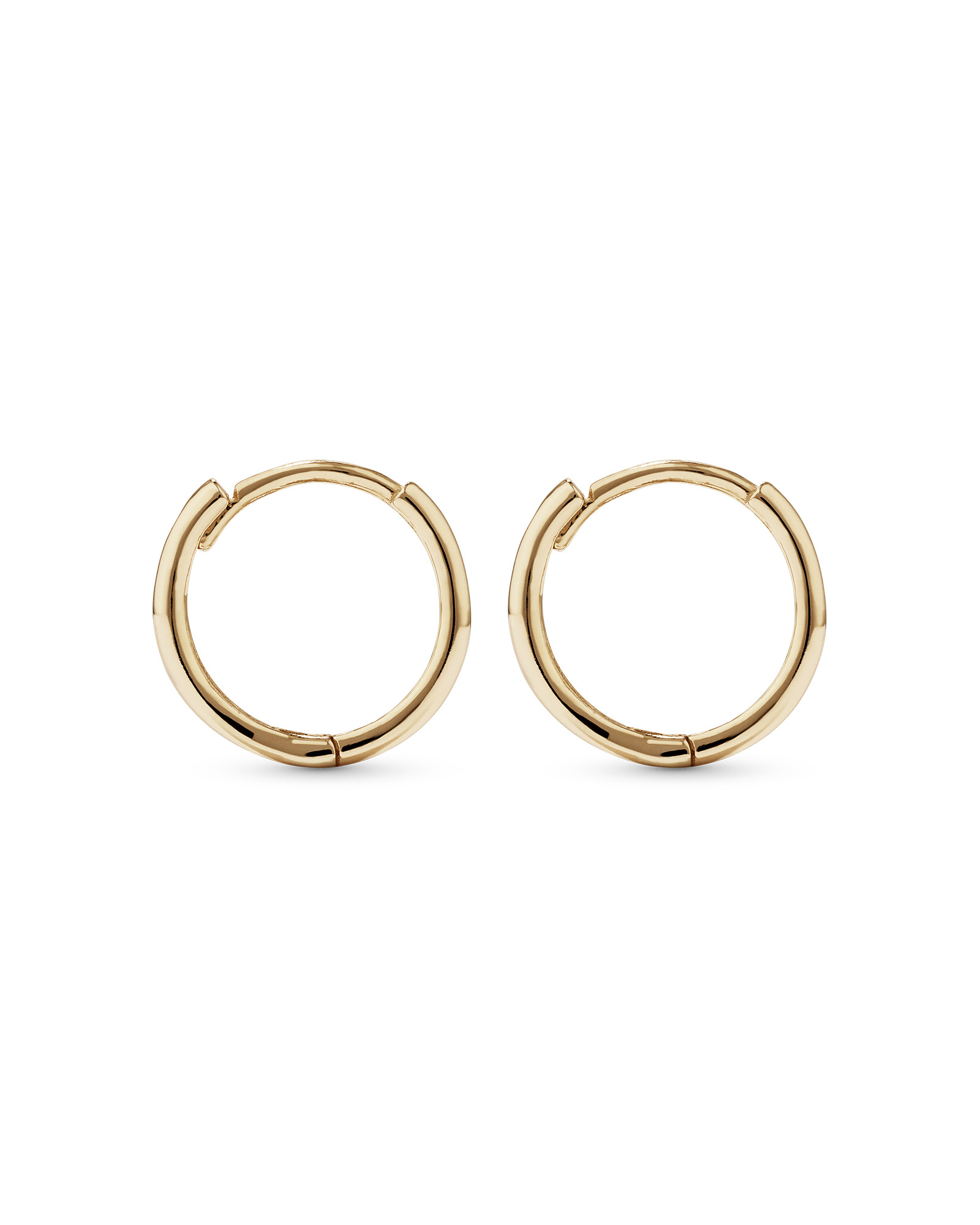 Petits anneaux en or jaune 10 K