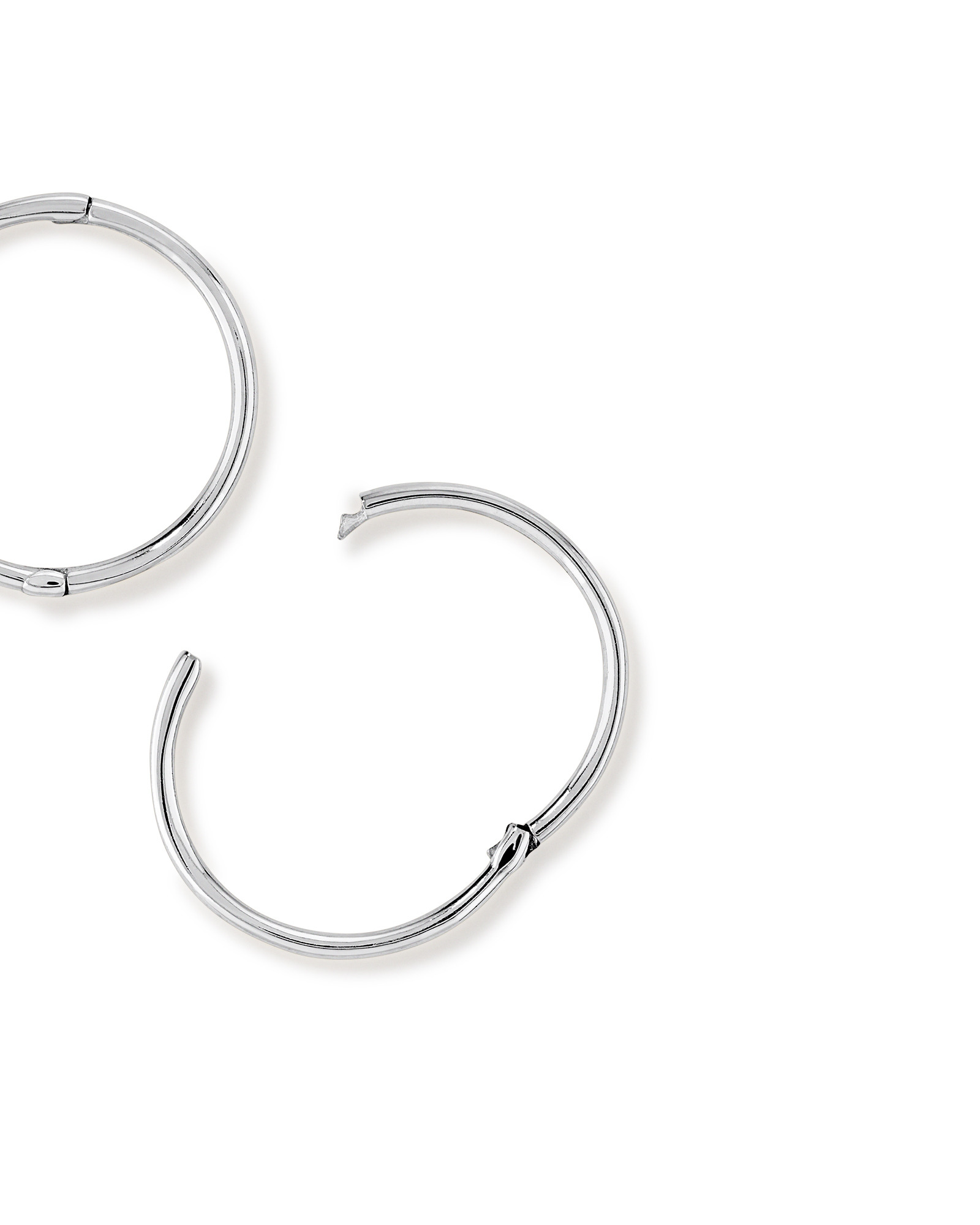 Dormeuses en argent sterling de mm