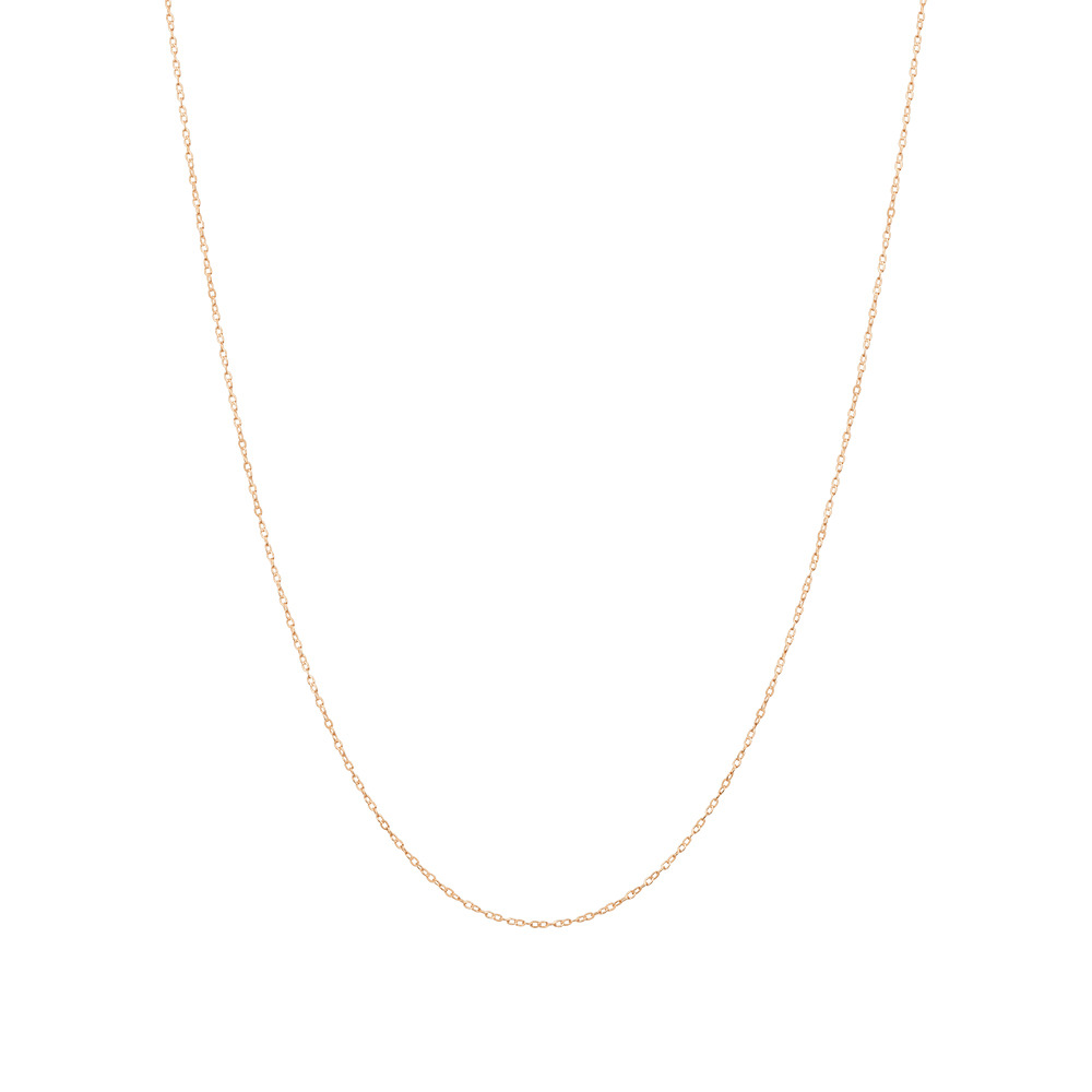 45cm (17") 0.95mm Width Solid Cable Chain 10kt Yellow Gold