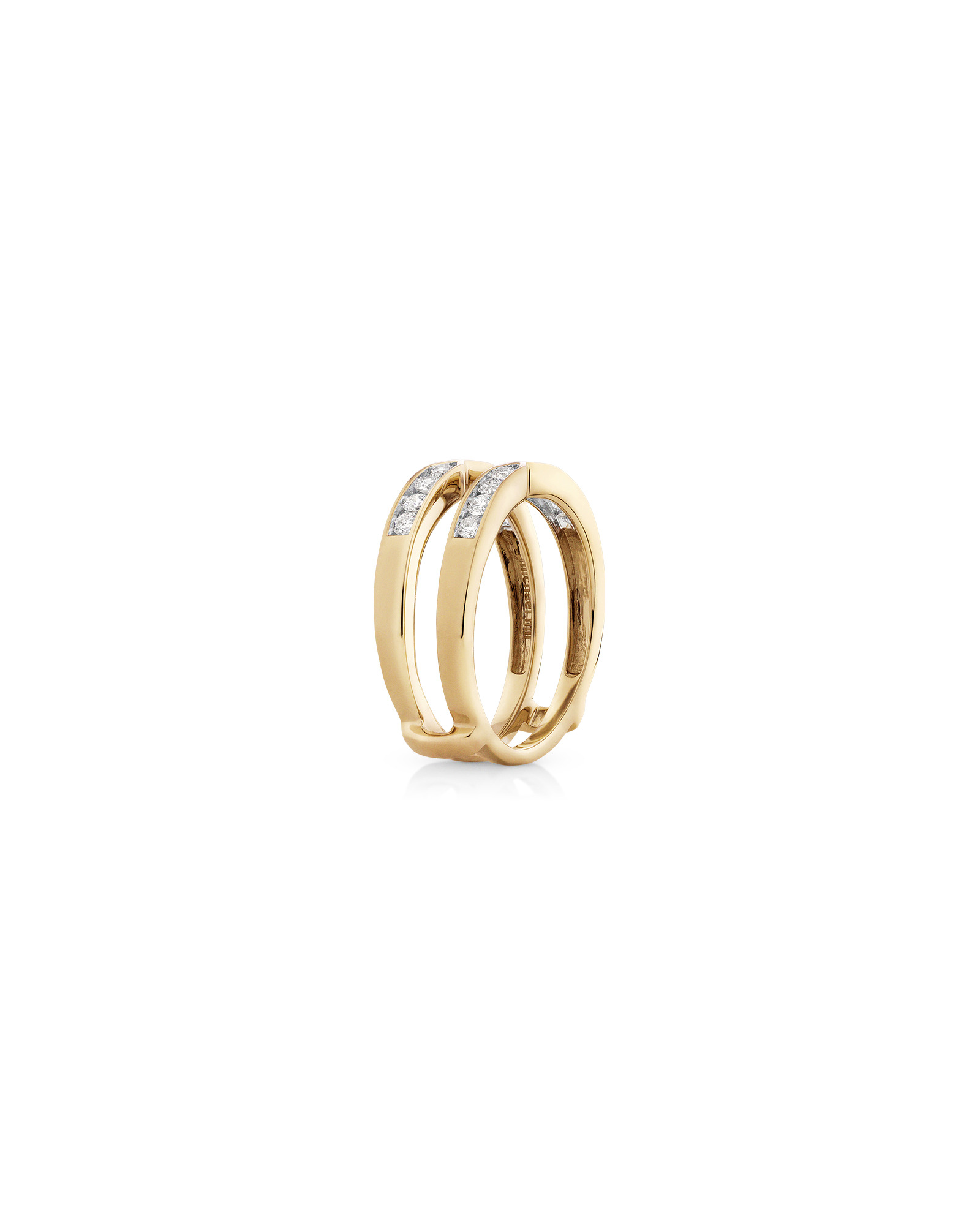 Enhancer Ring with 1/2 Carat TW of Diamonds in 14kt Yellow Gold