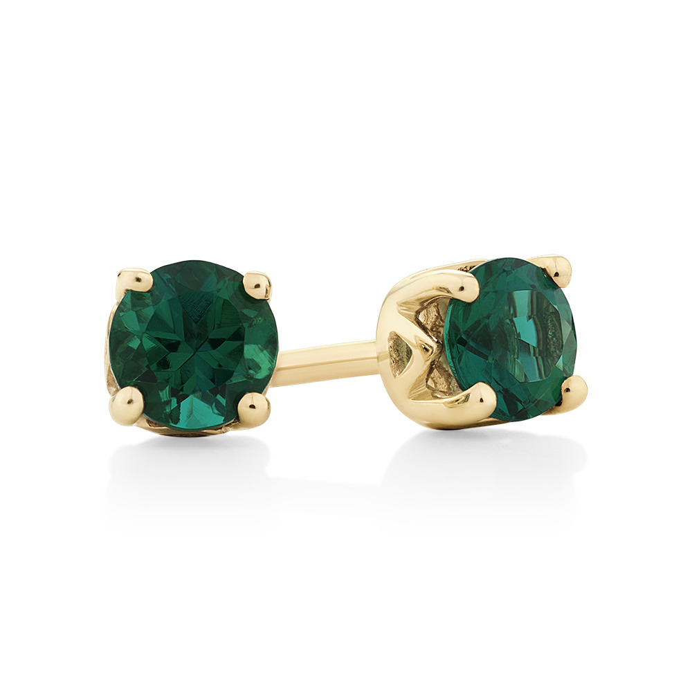 emerald earrings
