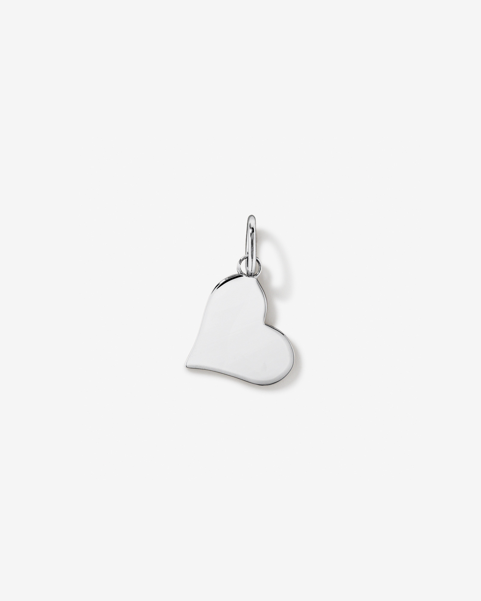 Love Heart Pendant in Sterling Silver