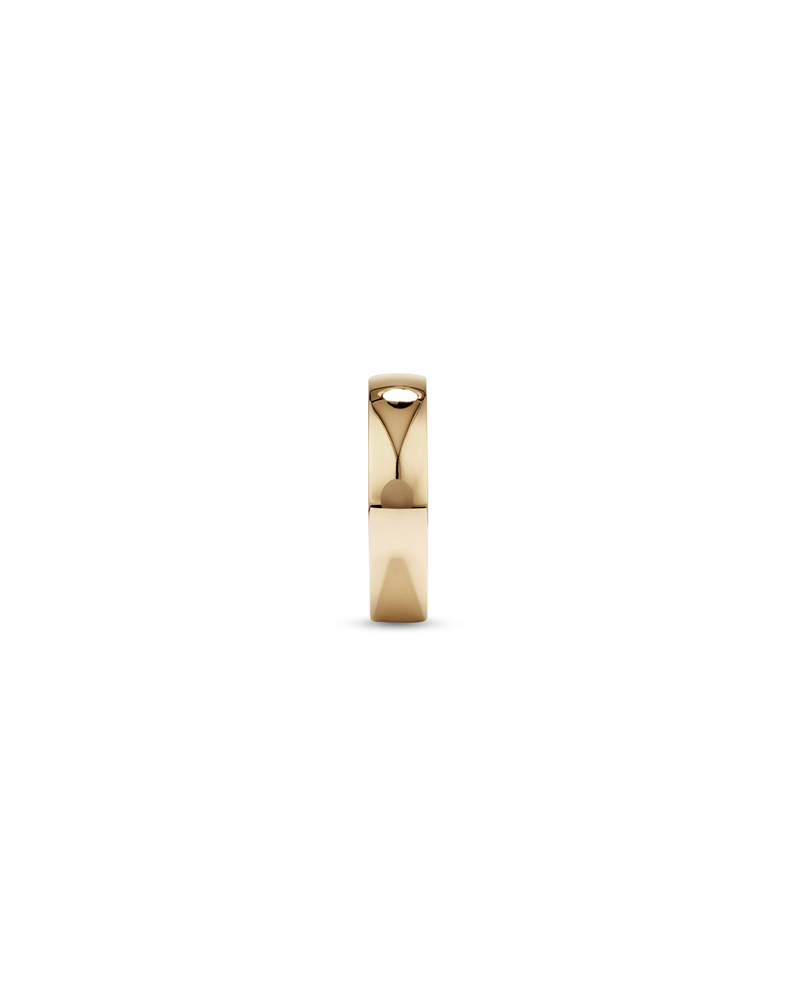 5mm Lite Half Round Wedding Band in 10kt Yellow Gold