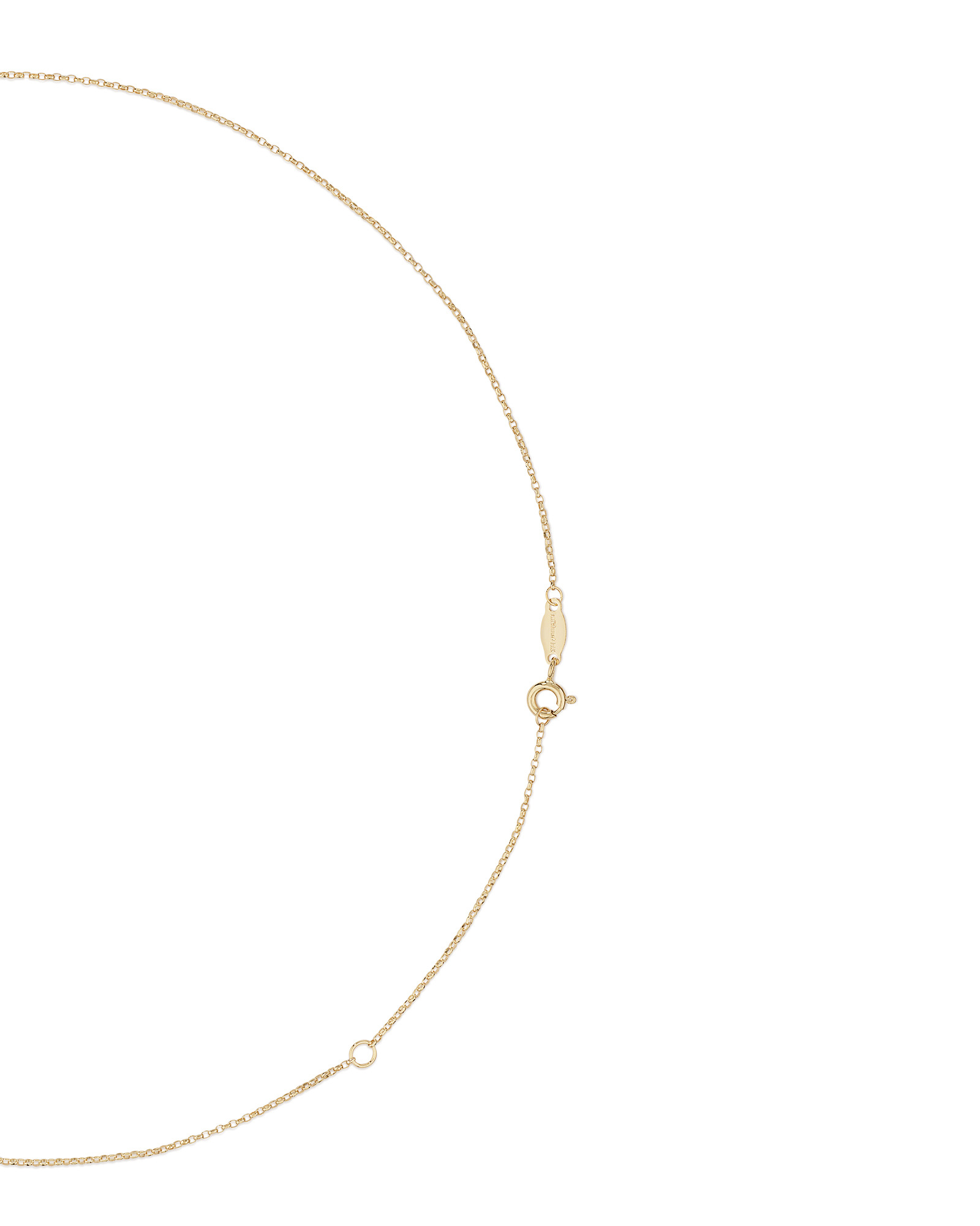 45cm (18") 1mm-1.5mm Width Solid Belcher Chain in 10kt Yellow Gold