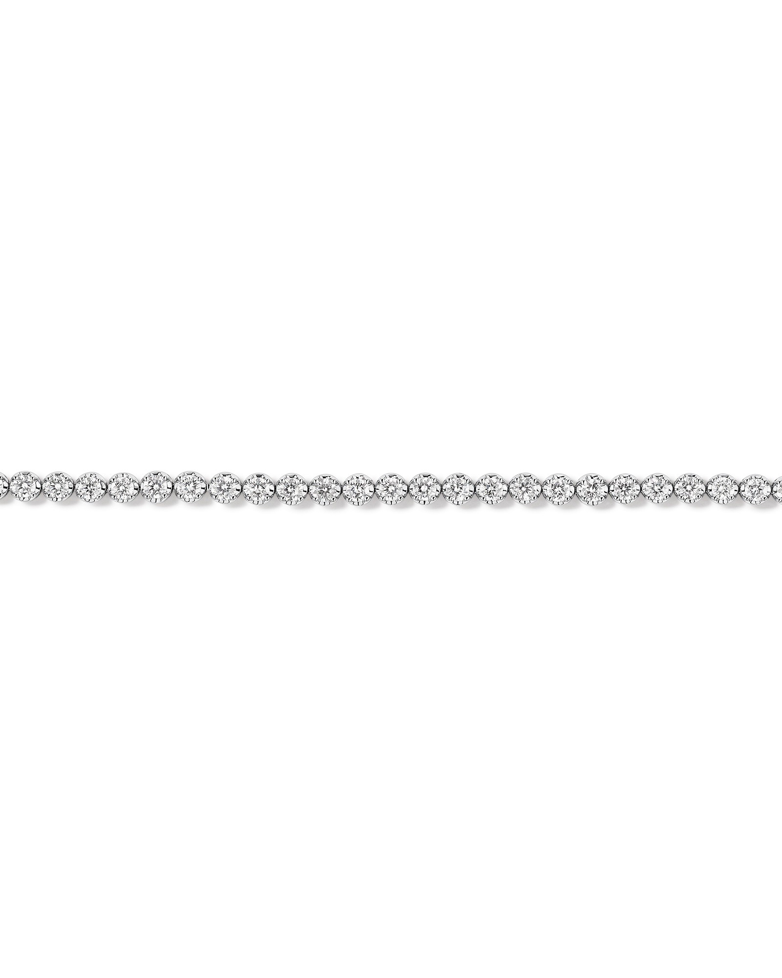 Bracelet de tennis en diamant cultivé en laboratoire de 4,00 carats en or 10 carats