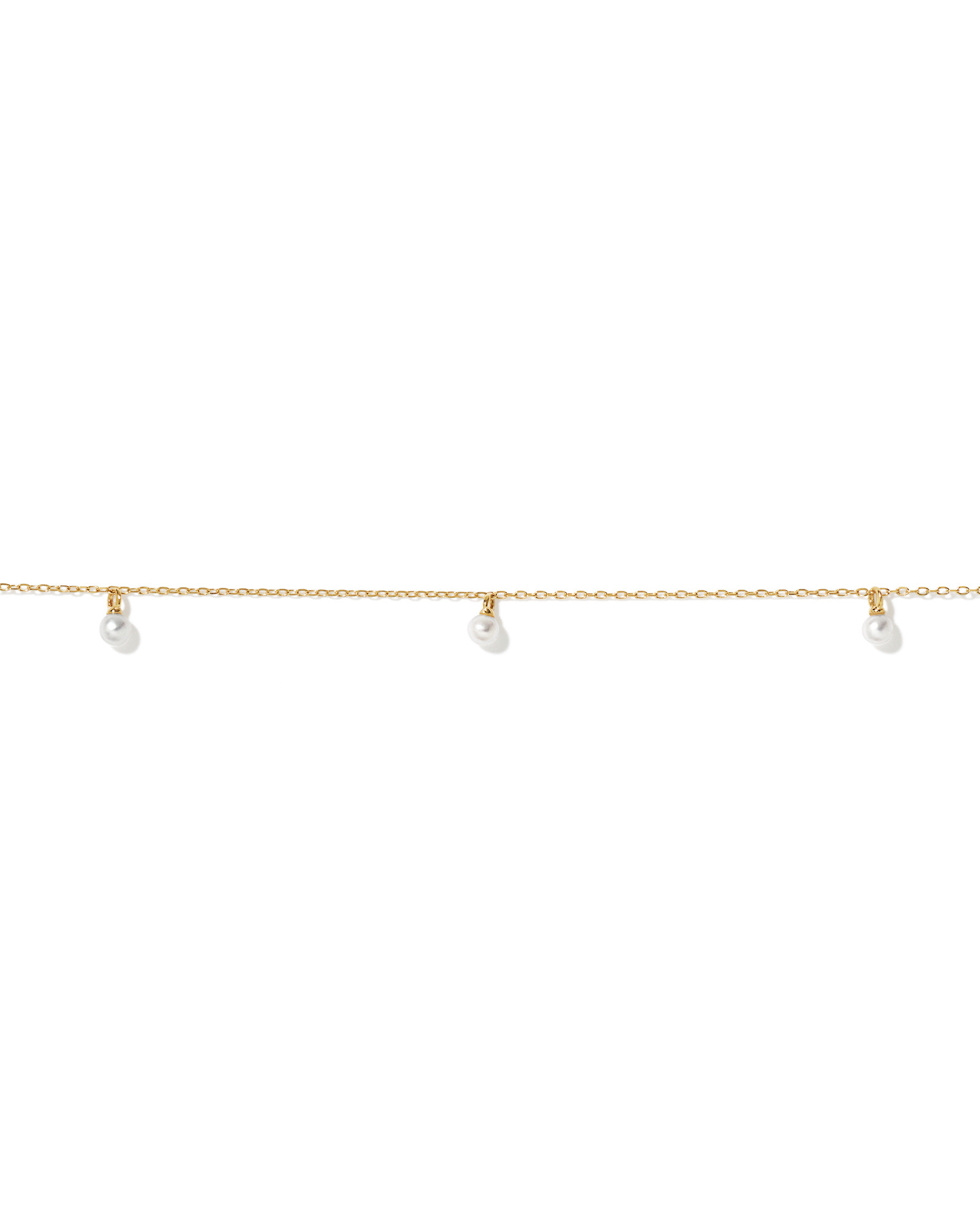 Micro Cultured Freshwater Pearl Bracelet in 10kt Gold