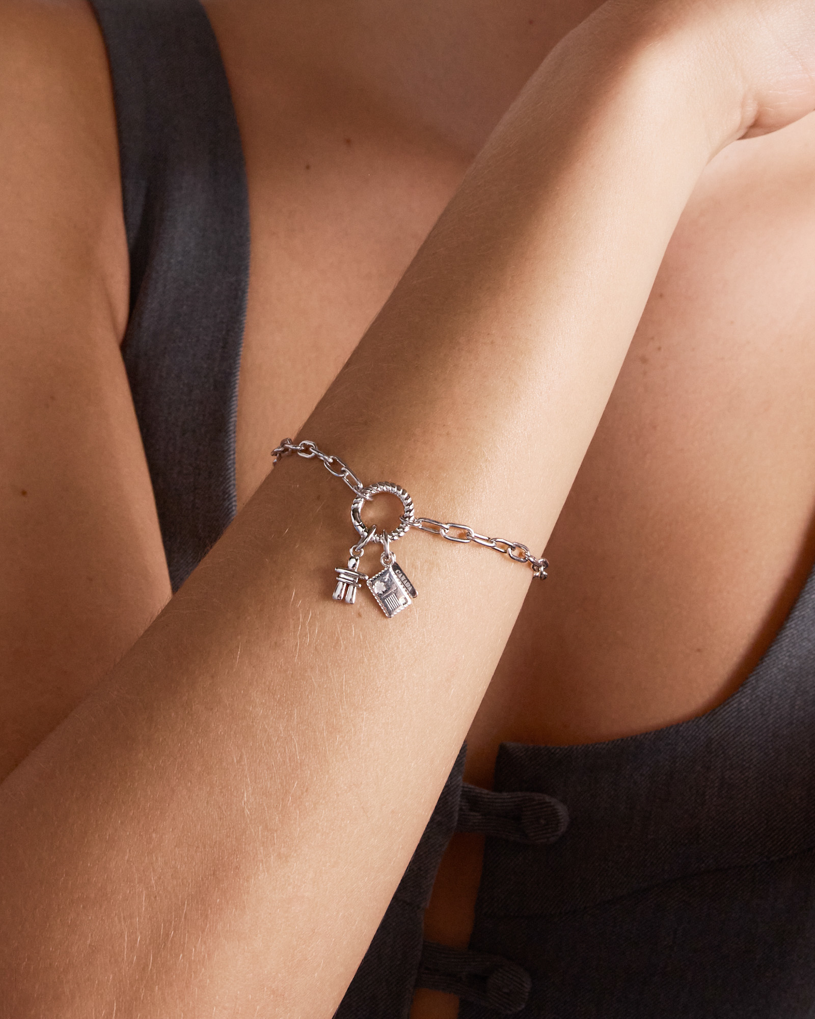 Canadian Inukshuk Pendant in Sterling Silver